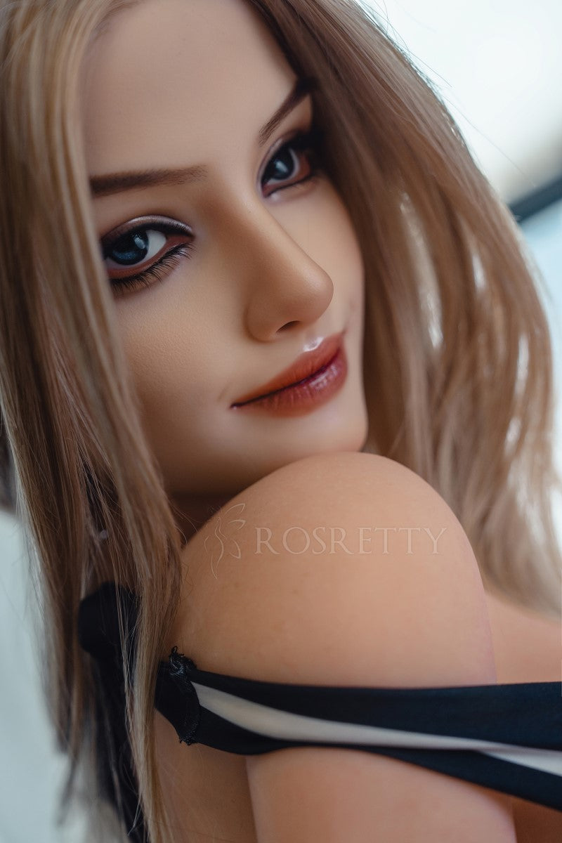 Séréna poupée sexuelle (Rosretty Doll Bonnet D 164 cm S34# TPE+Silicone)