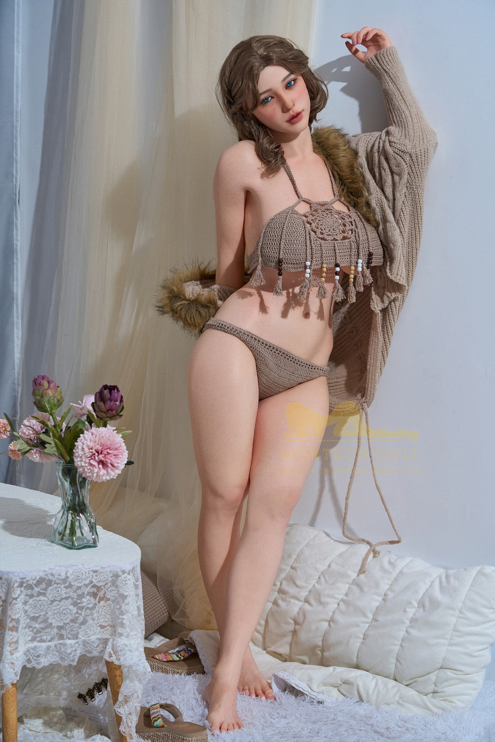 Lexi poupée sexuelle (Irontech Doll 160cm F-Kupa S42 Silicone)