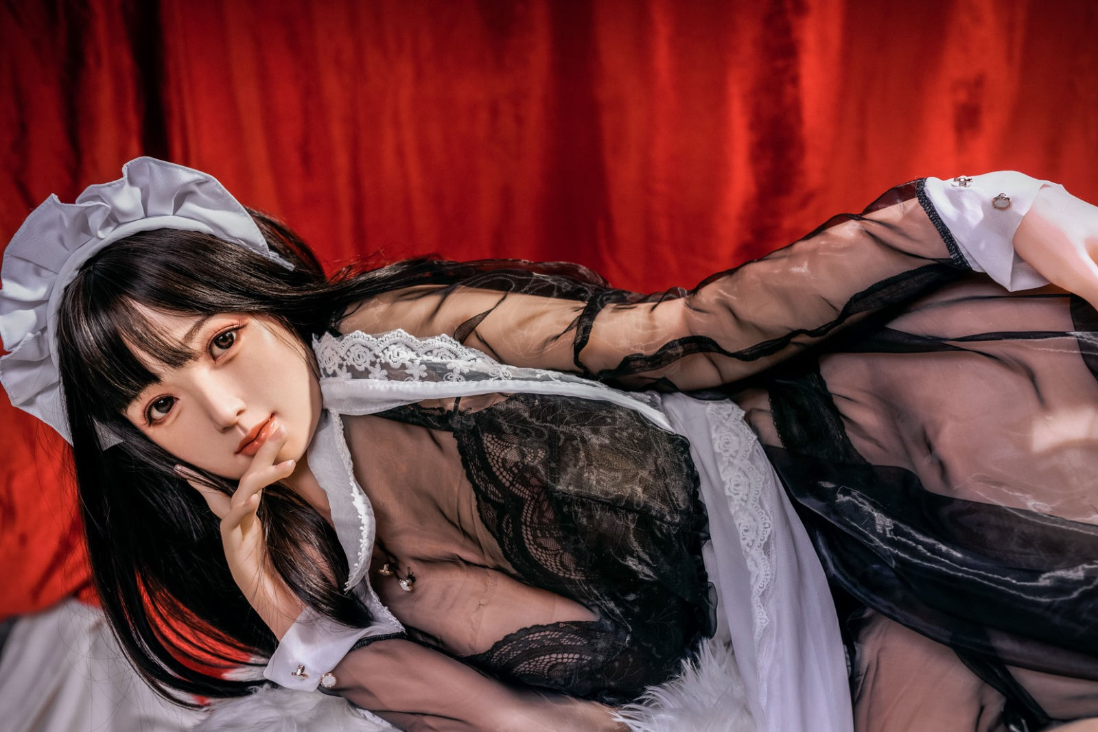 Clitoria poupée sexuelle (Bezlya Doll Bonnet F 155 cm 2.0 TPE+Silicone)