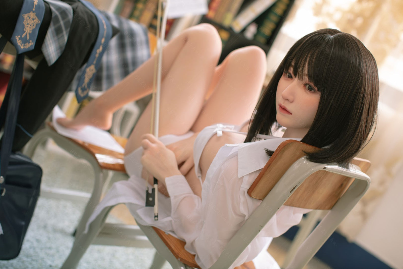 Platycodone poupée sexuelle (Bezlya Doll 160 cm bonnet C 2.1 Silicone)