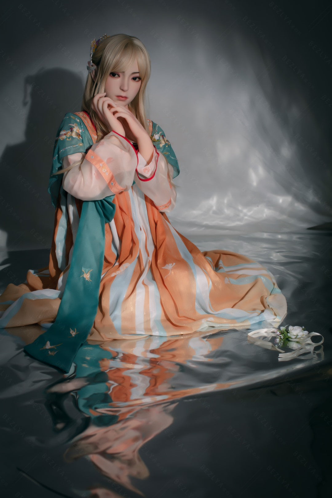 Pensée poupée sexuelle (Bezlya Doll 160 cm bonnet C 2.0 TPE+Silicone)