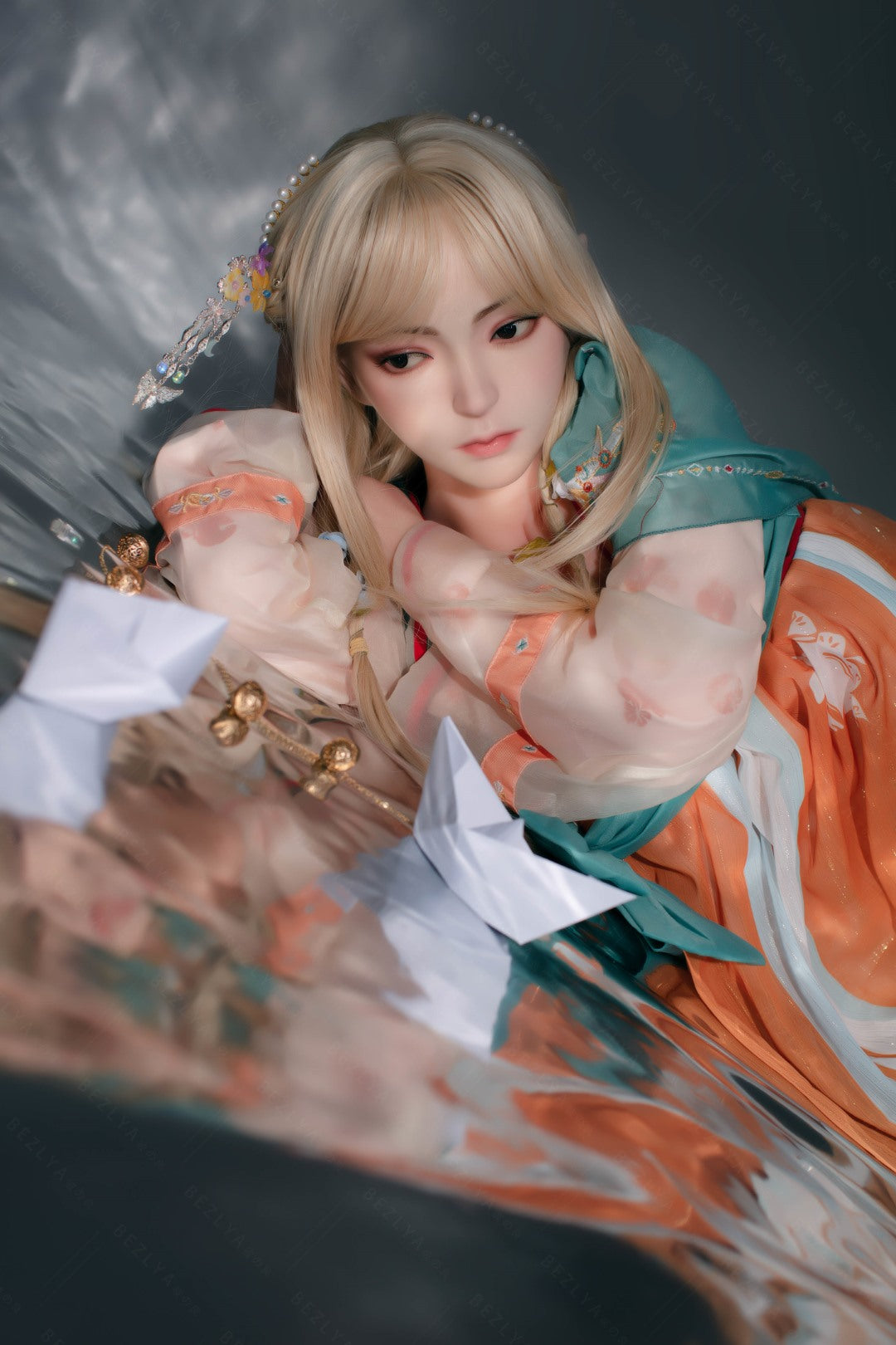 Pensée poupée sexuelle (Bezlya Doll 160 cm bonnet C 2.0 TPE+Silicone)