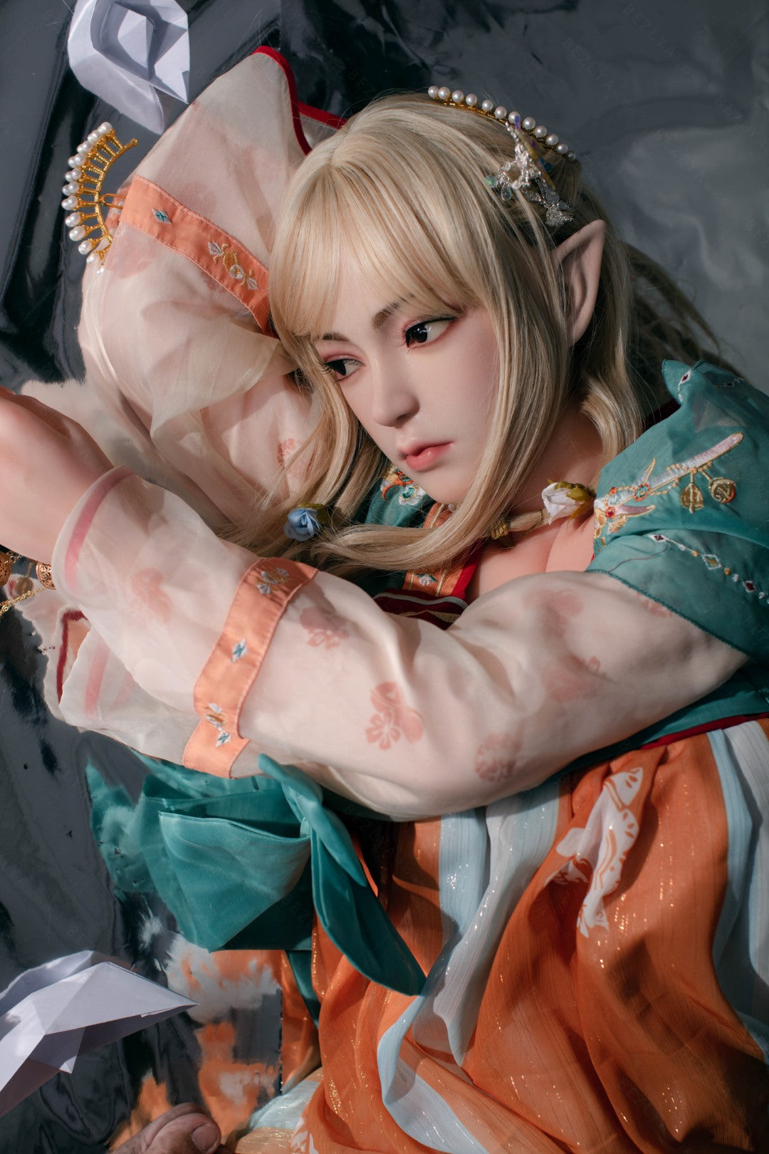 Pensée poupée sexuelle (Bezlya Doll 160 cm bonnet C 2.0 TPE+Silicone)