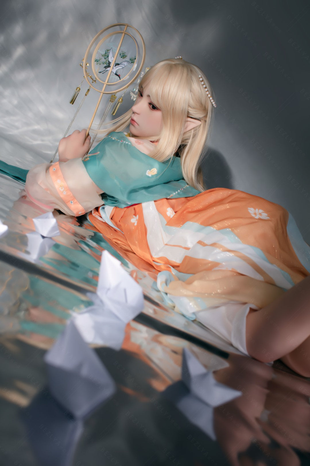 Pensée poupée sexuelle (Bezlya Doll 160 cm bonnet C 2.0 TPE+Silicone)