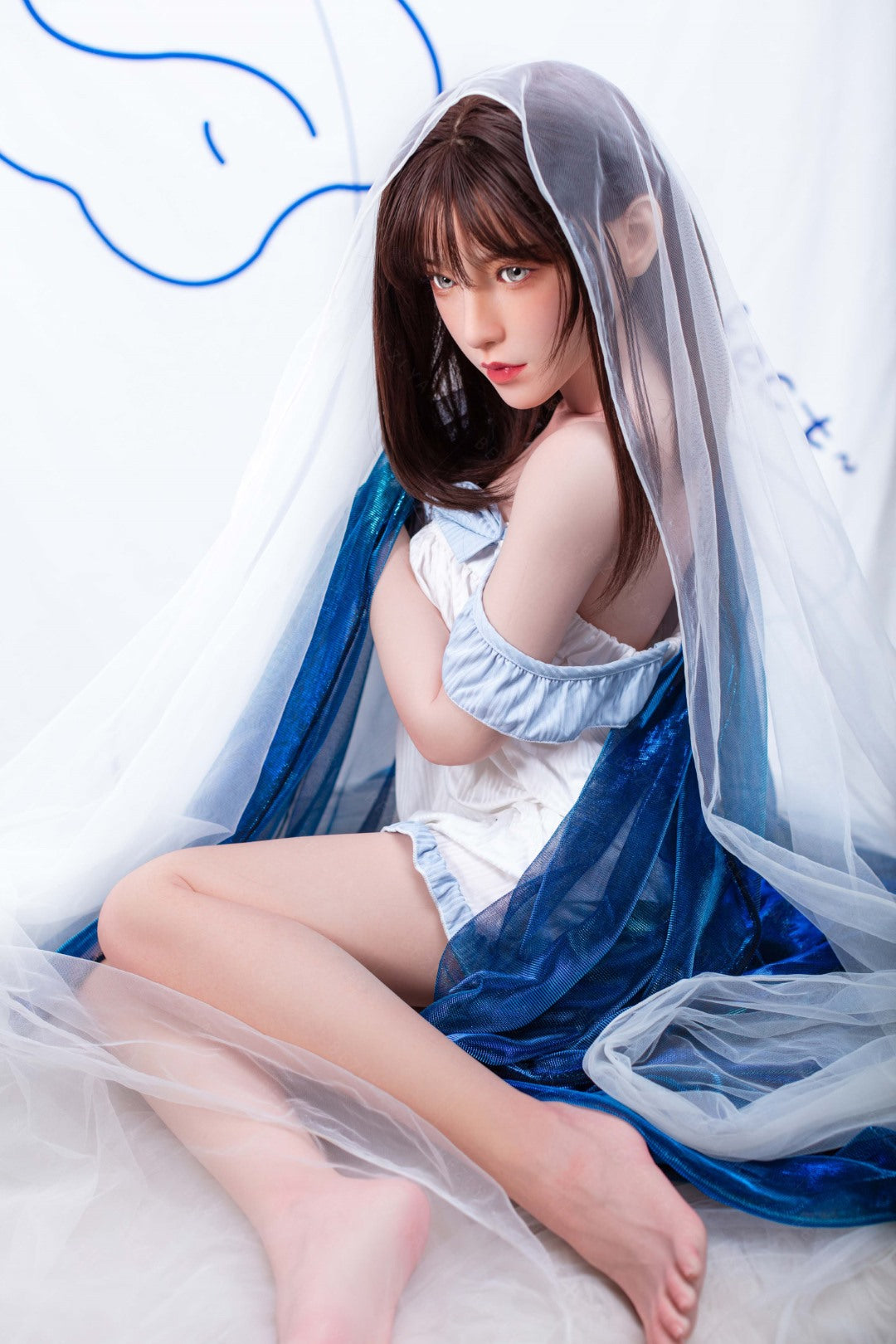 Iris poupée sexuelle (Bezlya Doll 150 cm bonnet B 2.1 Silicone)