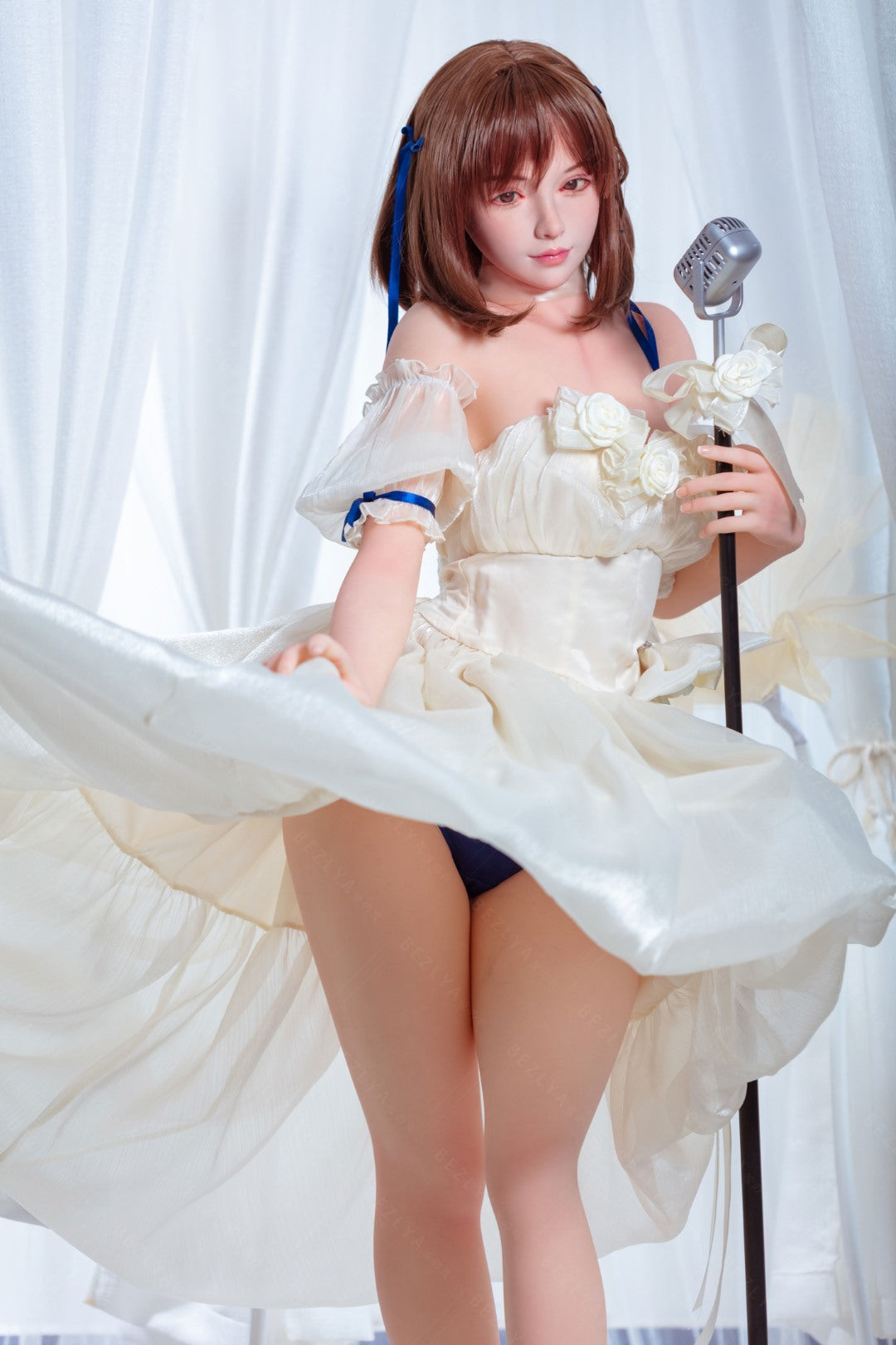 Houx poupée sexuelle (Bezlya Doll Bonnet B 155 cm 2.0 TPE+Silicone)