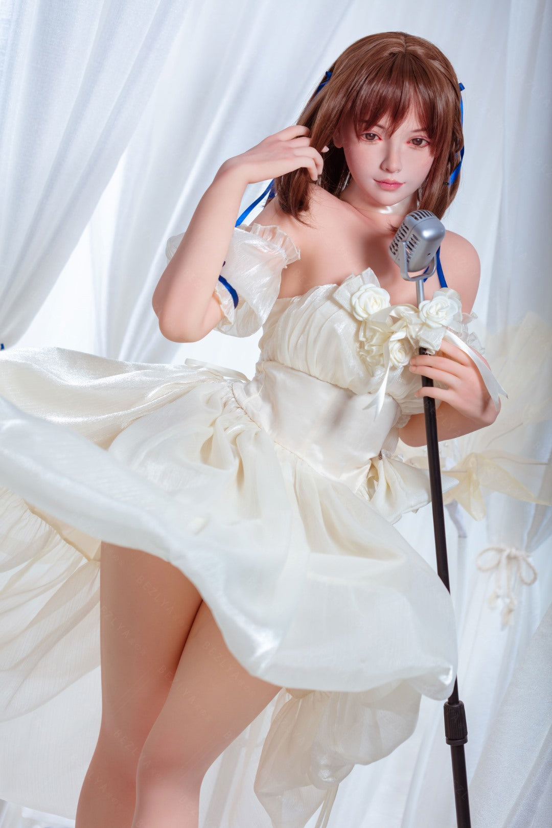 Houx poupée sexuelle (Bezlya Doll Bonnet B 155 cm 2.0 TPE+Silicone)