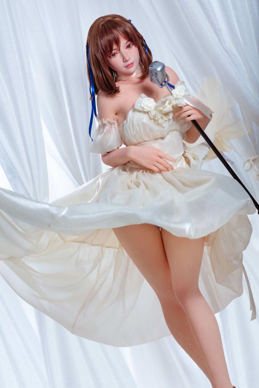 Houx poupée sexuelle (Bezlya Doll Bonnet B 155 cm 2.0 TPE+Silicone)