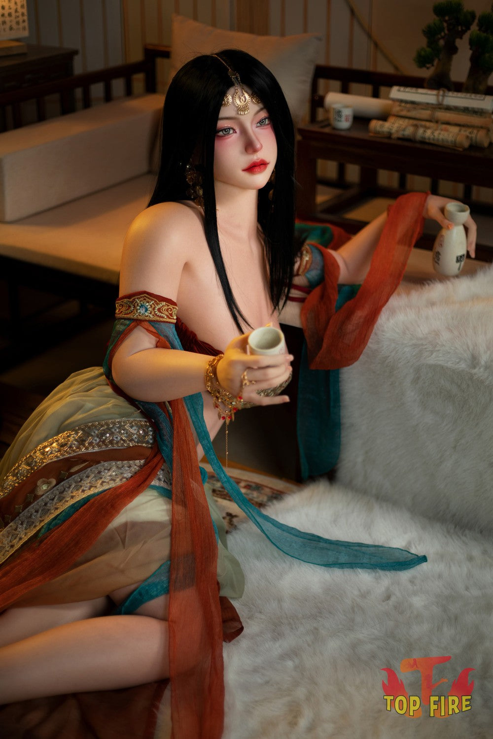 Aria Sexdocka (Top Fire Doll 160cm F-kupa T67 Silikon)