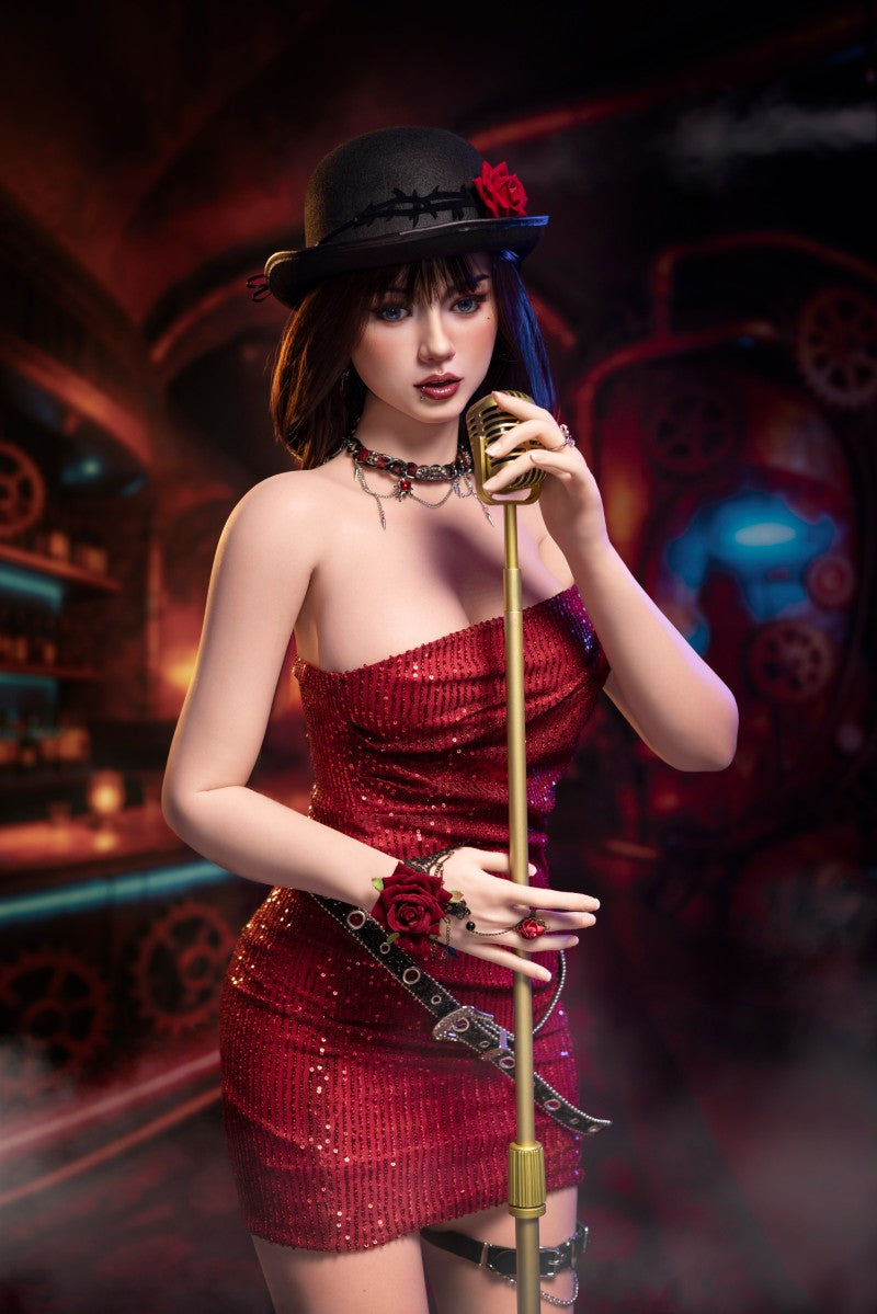 Mika poupée sexuelle (Top Fire Doll 165cm C-cup T58 Silicone)