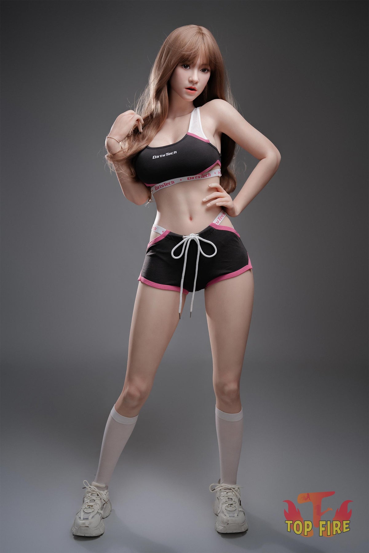 Prier poupée sexuelle (Top Fire Doll 158 cm bonnet D T06 Silicone)