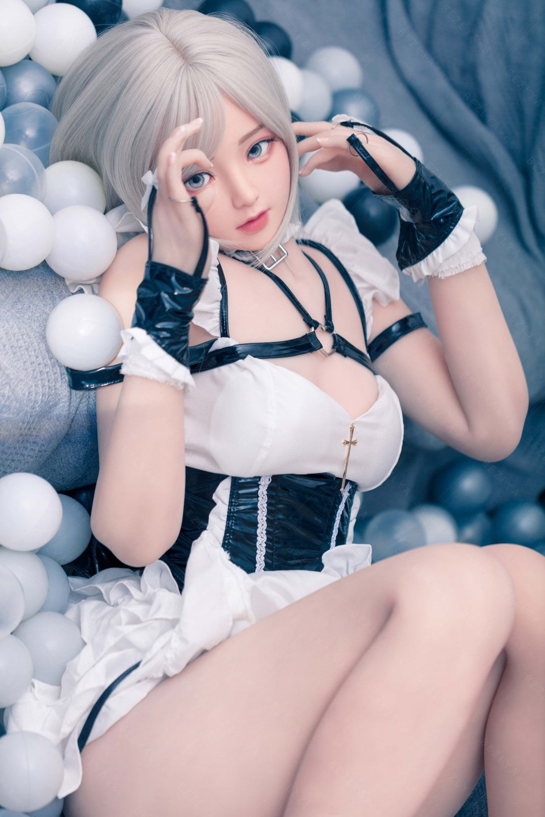 Convallarie poupée sexuelle (Bezlya Doll Bonnet B 155 cm 2.0 TPE+Silicone)