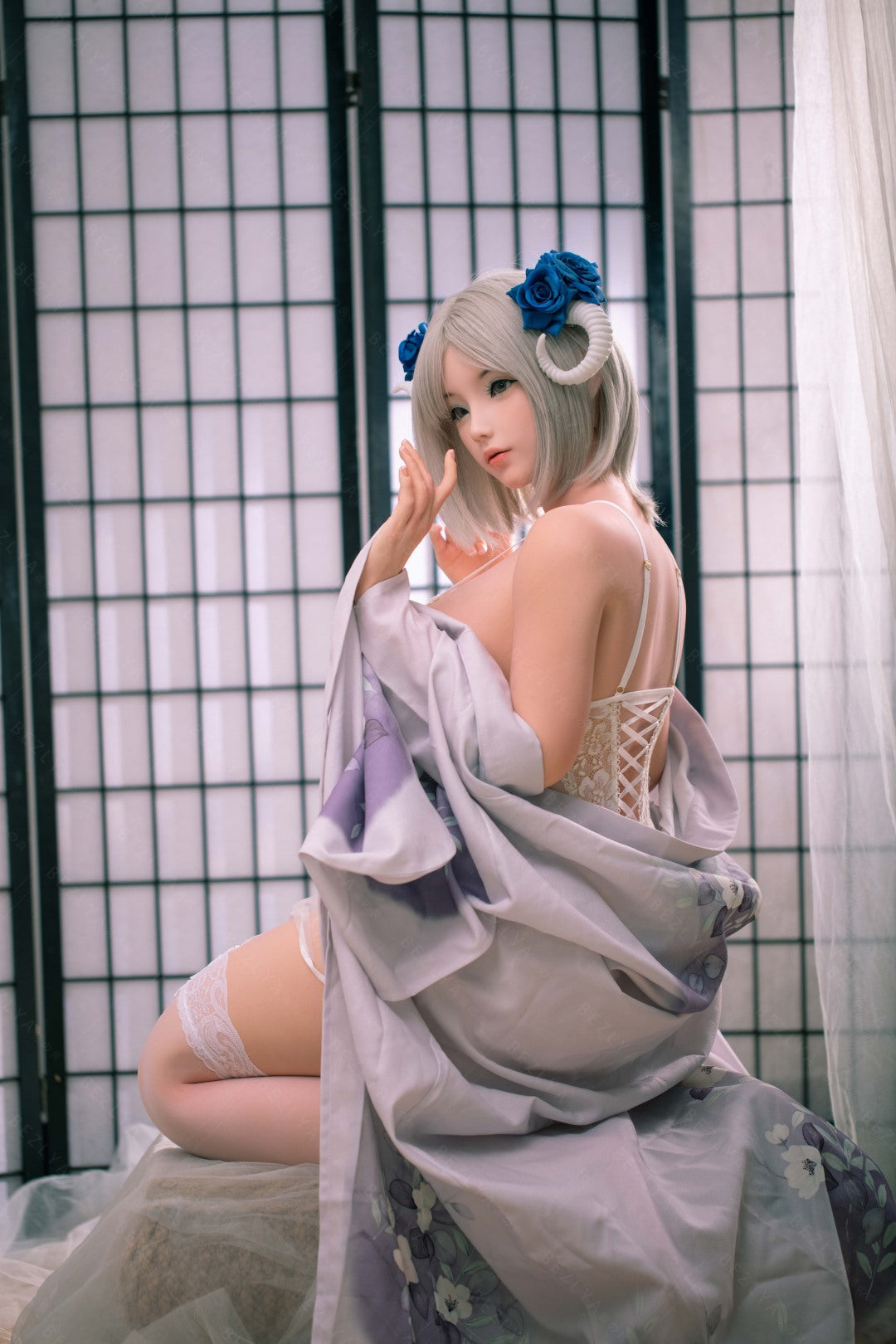 Cyrtenthère poupée sexuelle (Bezlya Doll 160 cm bonnet G 2.1 Silicone)