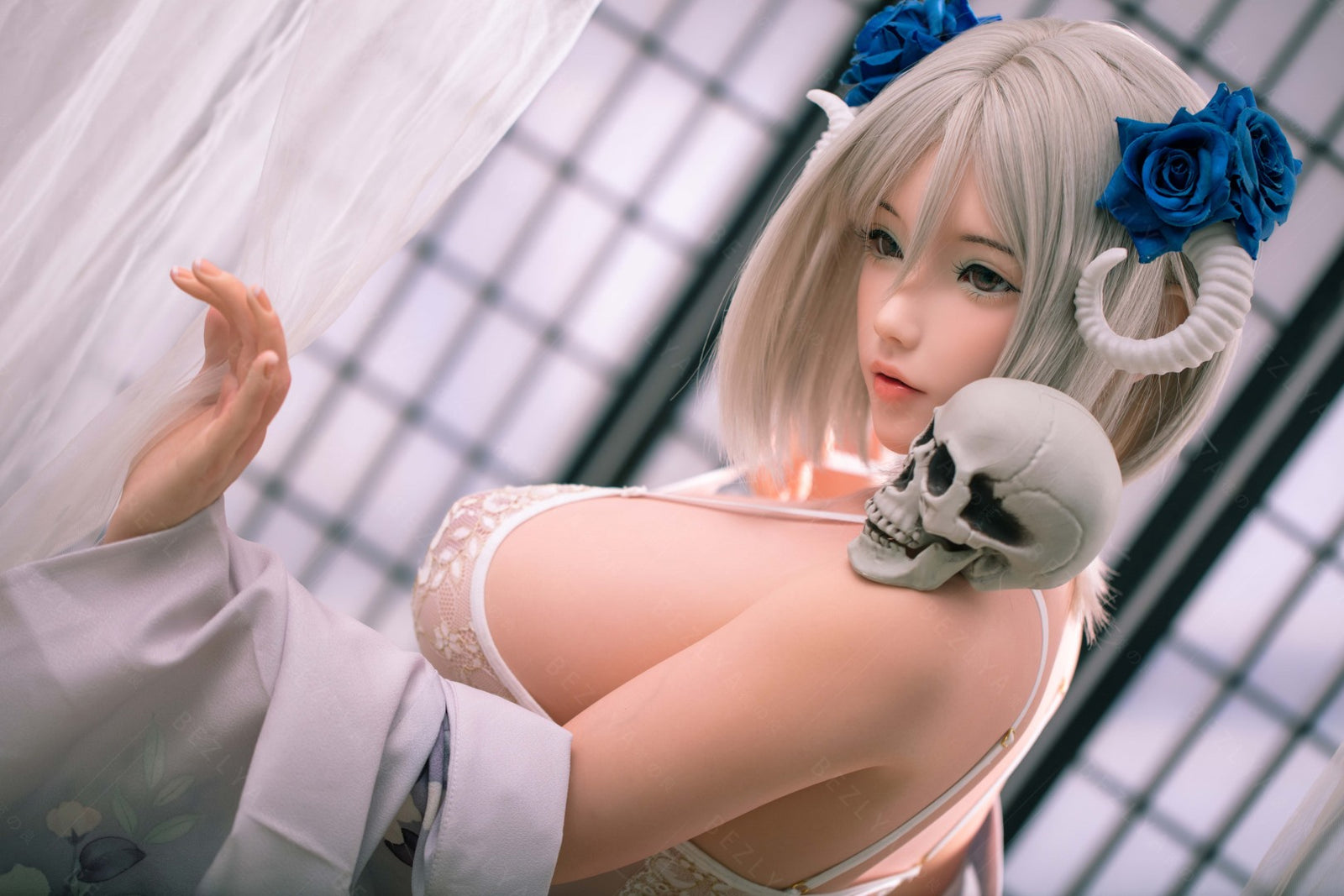 Cyrtenthère poupée sexuelle (Bezlya Doll 160 cm bonnet G 2.1 Silicone)