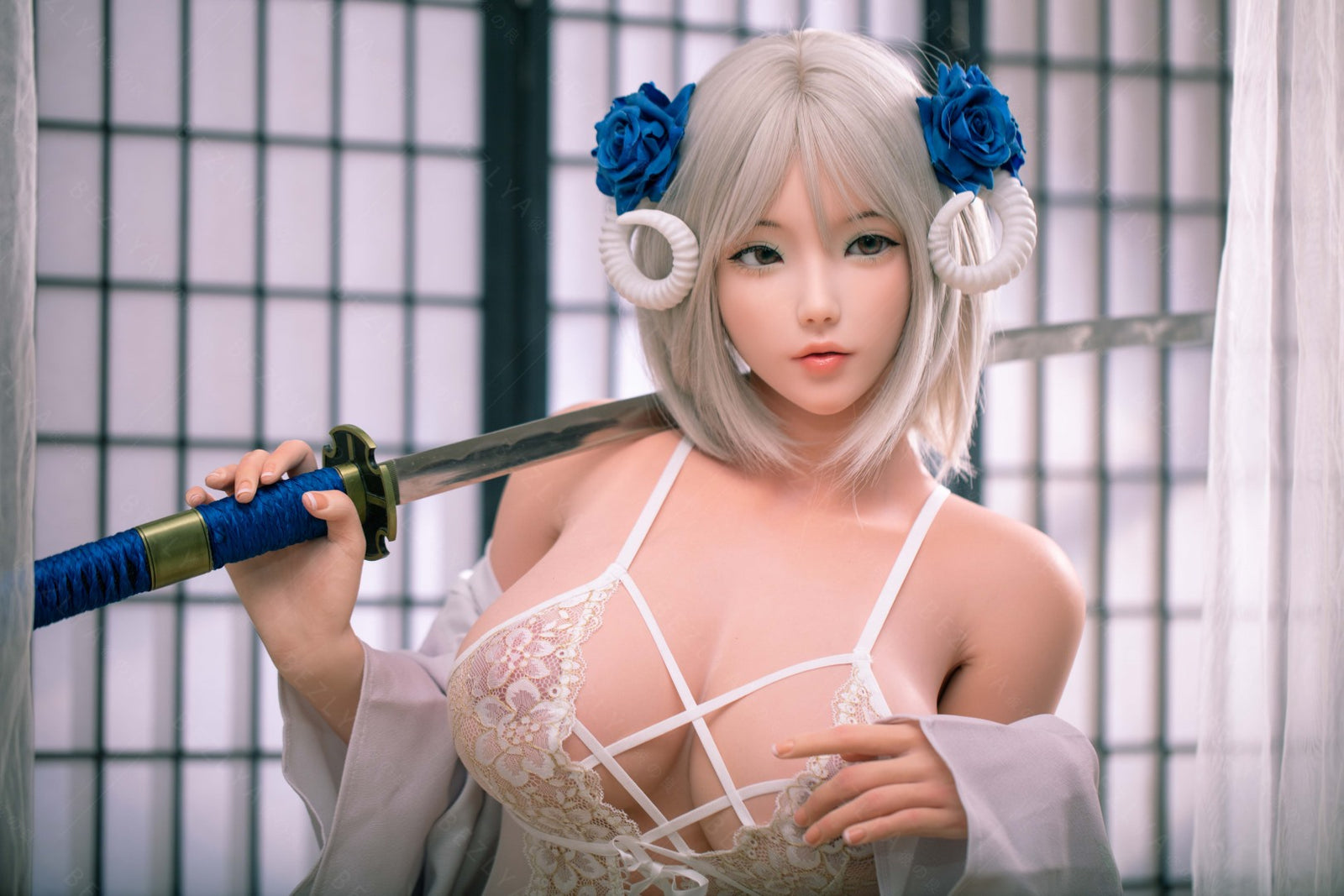 Cyrtenthère poupée sexuelle (Bezlya Doll 160 cm bonnet G 2.1 Silicone)