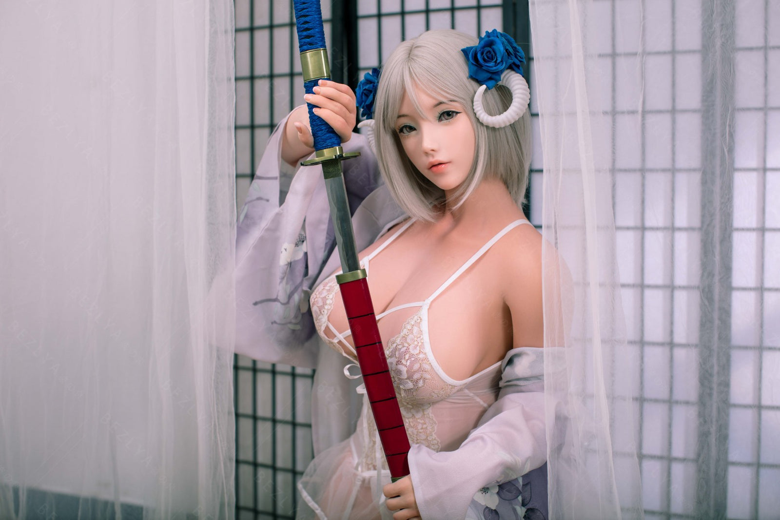 Cyrtenthère poupée sexuelle (Bezlya Doll 160 cm bonnet G 2.1 Silicone)