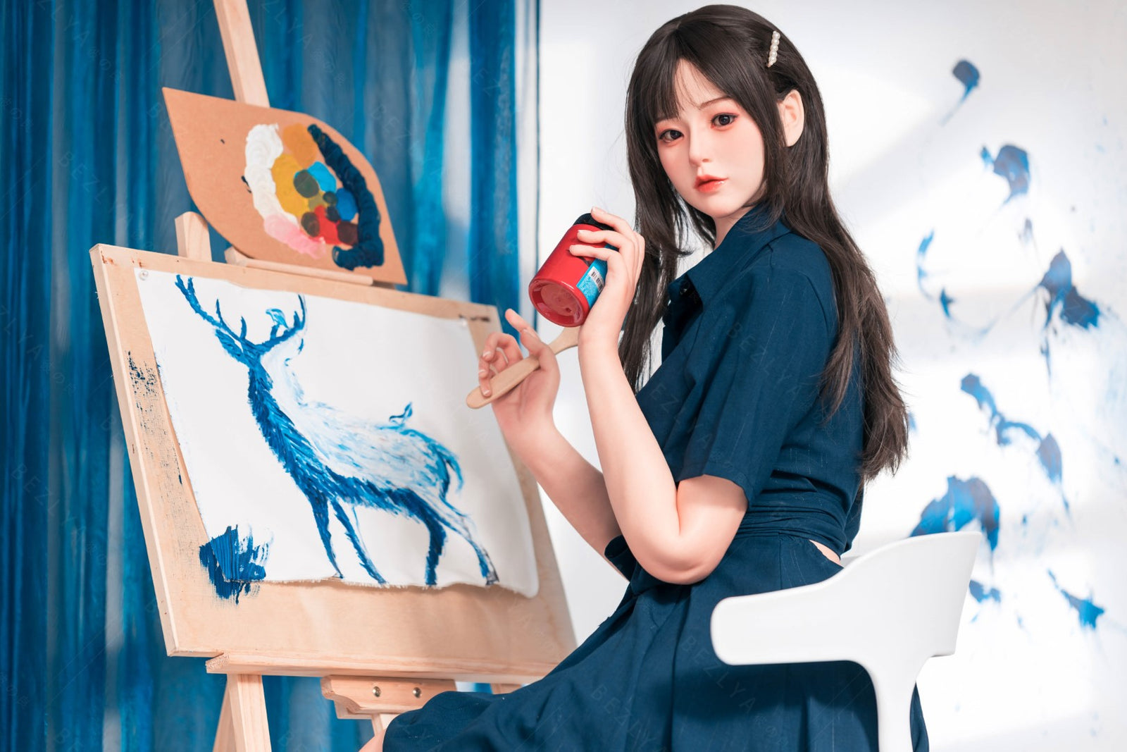 Bégonia poupée sexuelle (Bezlya Doll 162 cm C-Cup 2.2U Silicone)