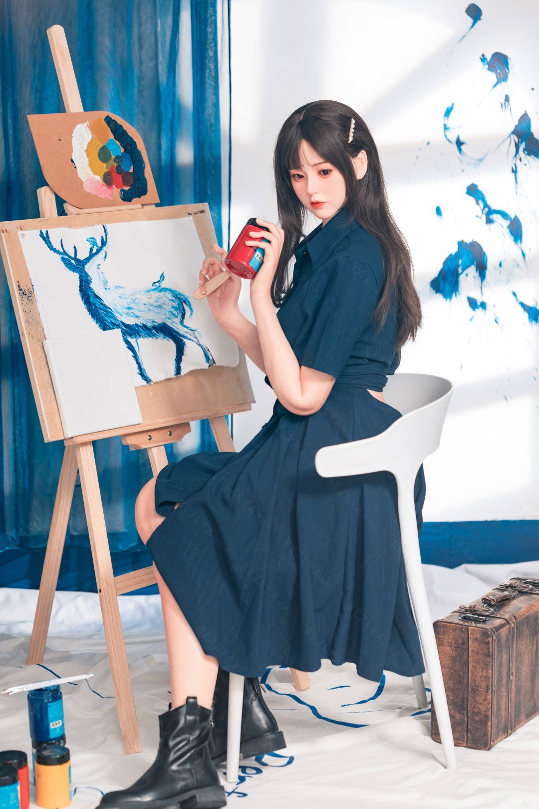 Bégonia poupée sexuelle (Bezlya Doll 162 cm C-Cup 2.2U Silicone)