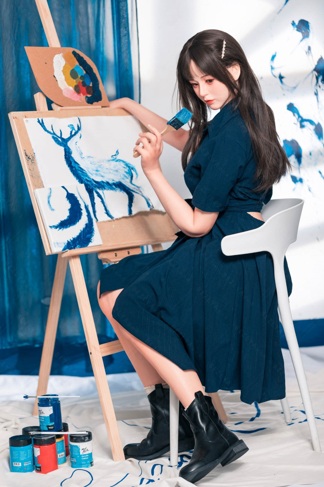 Bégonia poupée sexuelle (Bezlya Doll 162 cm C-Cup 2.2U Silicone)