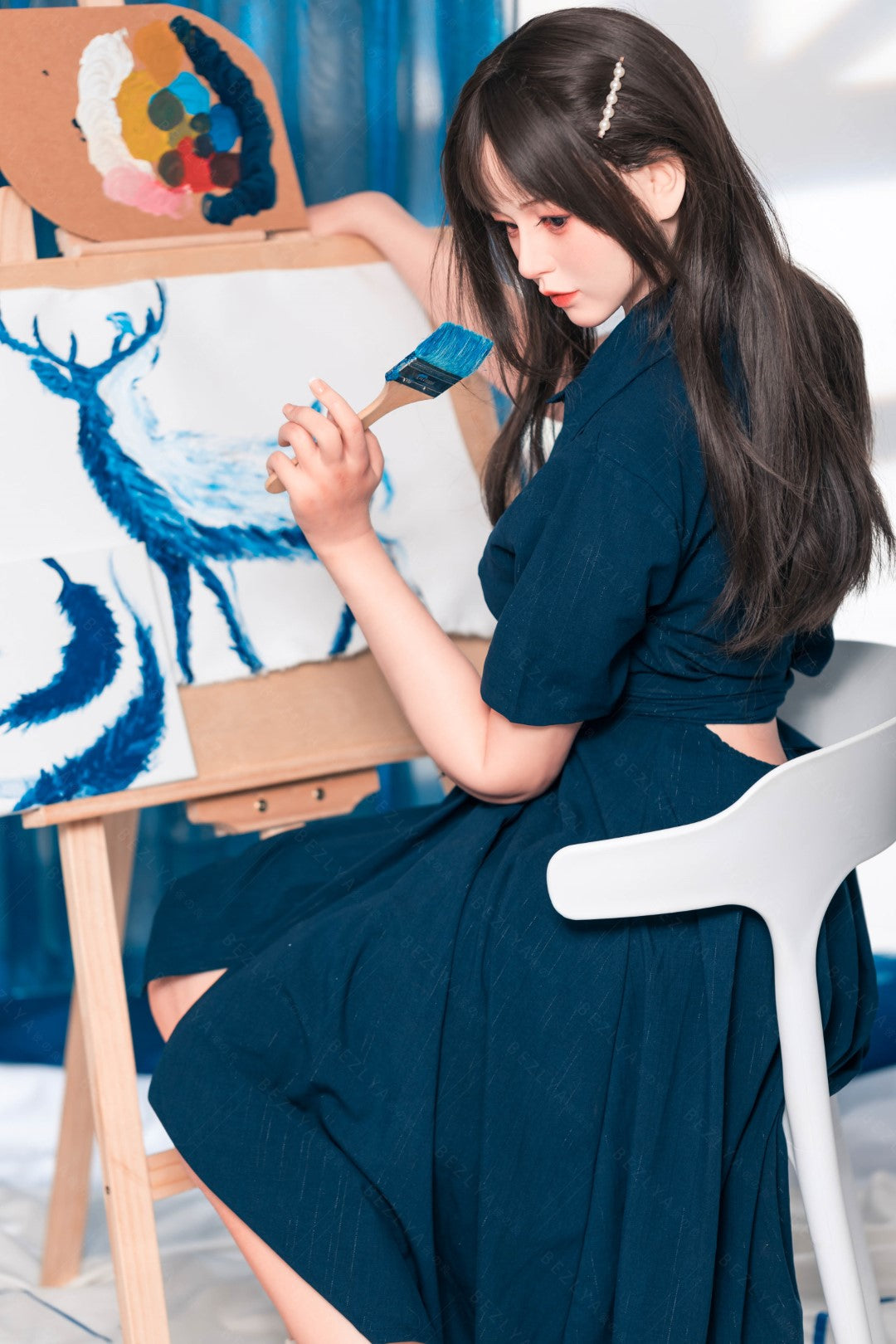 Bégonia poupée sexuelle (Bezlya Doll 162 cm C-Cup 2.2U Silicone)