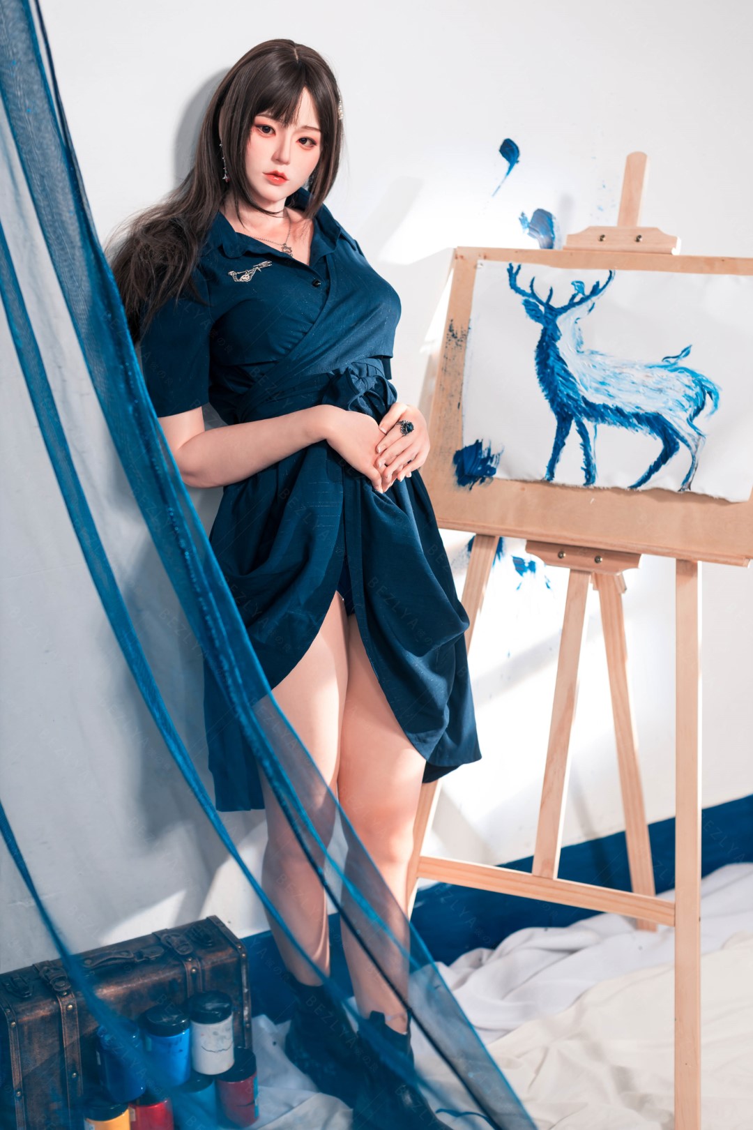 Bégonia poupée sexuelle (Bezlya Doll 162 cm C-Cup 2.2U Silicone)