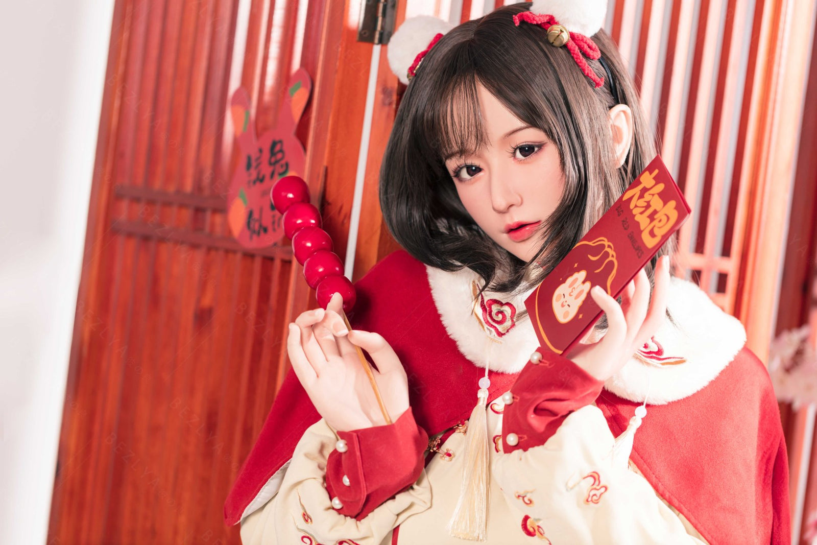 Platycodone poupée sexuelle (Bezlya Doll 163 cm (E-cup 2.2 Silicone)