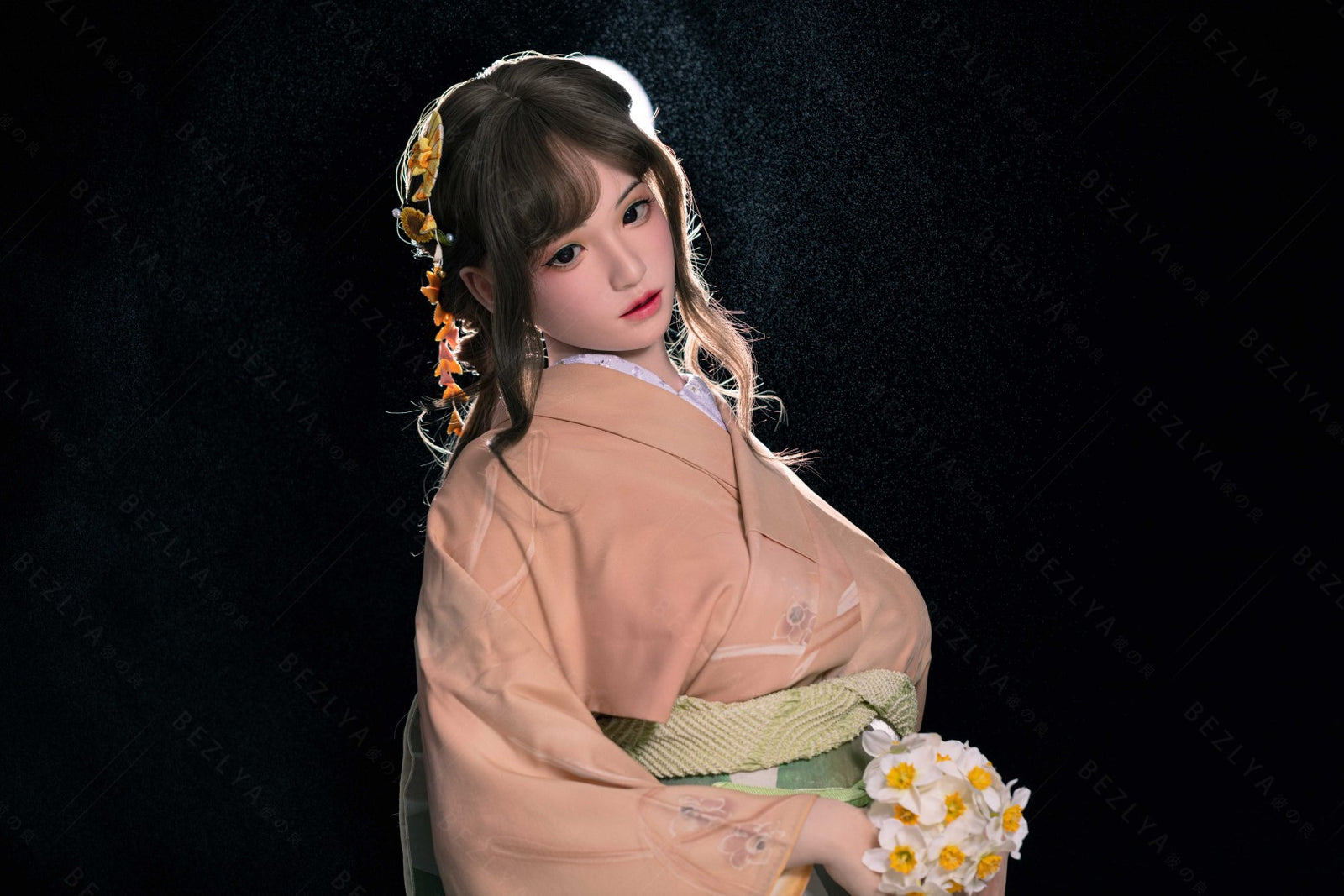 Hélianthe poupée sexuelle (Bezlya Doll 162 cm C-Cup 2.2U Silicone)