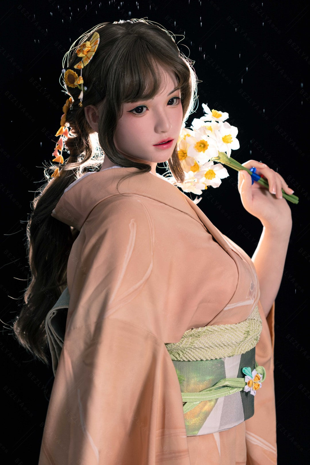 Hélianthe poupée sexuelle (Bezlya Doll 162 cm C-Cup 2.2U Silicone)