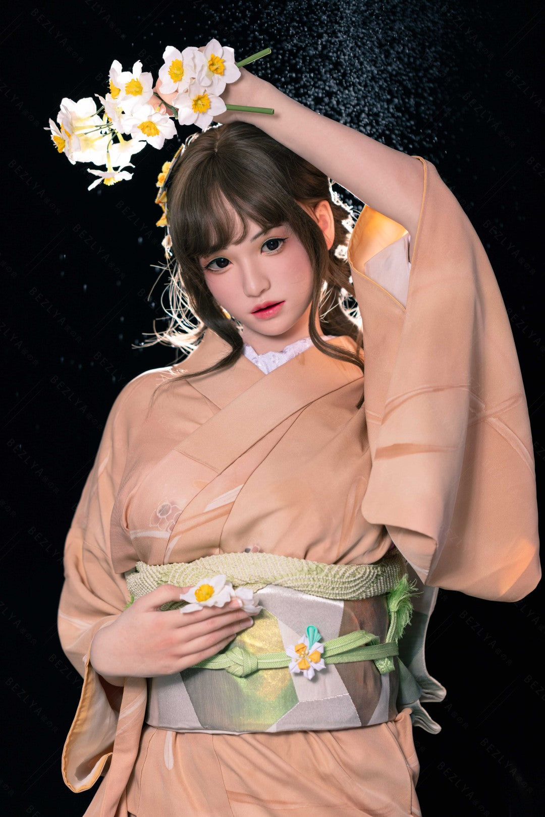 Hélianthe poupée sexuelle (Bezlya Doll 162 cm C-Cup 2.2U Silicone)