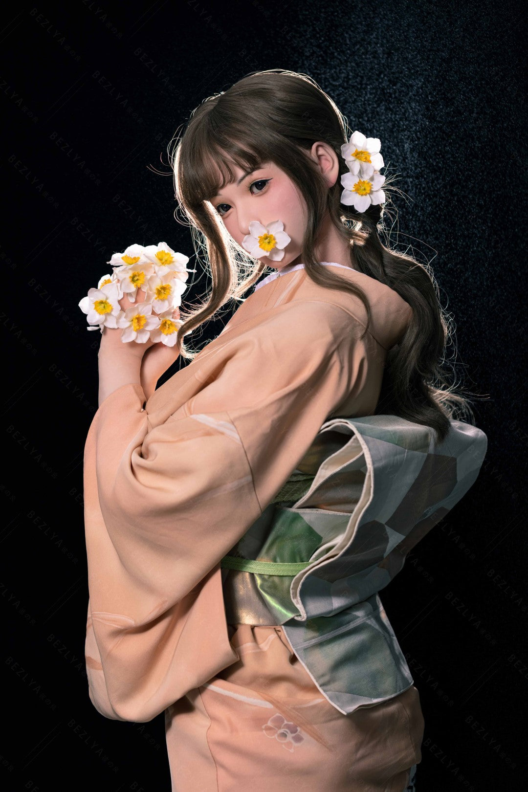 Hélianthe poupée sexuelle (Bezlya Doll 162 cm C-Cup 2.2U Silicone)