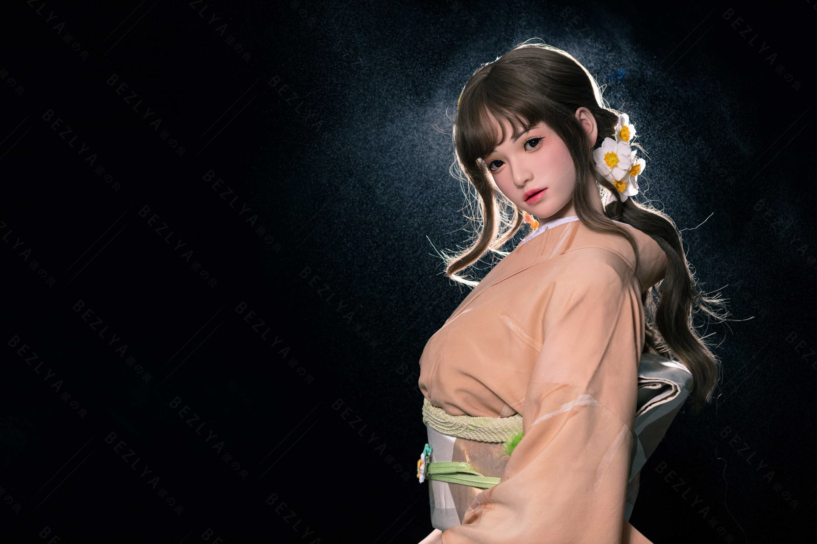 Hélianthe poupée sexuelle (Bezlya Doll 162 cm C-Cup 2.2U Silicone)