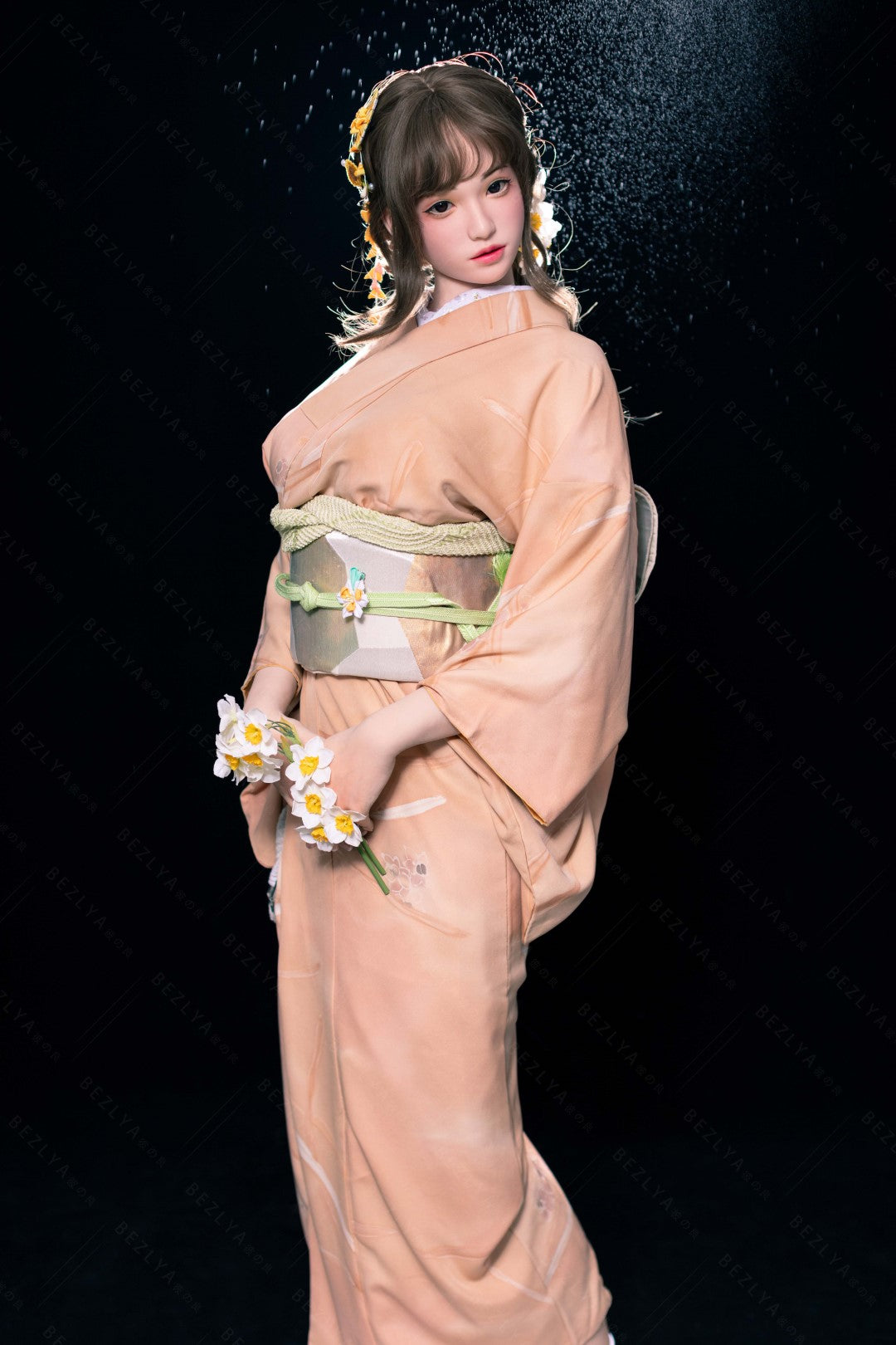 Hélianthe poupée sexuelle (Bezlya Doll 162 cm C-Cup 2.2U Silicone)