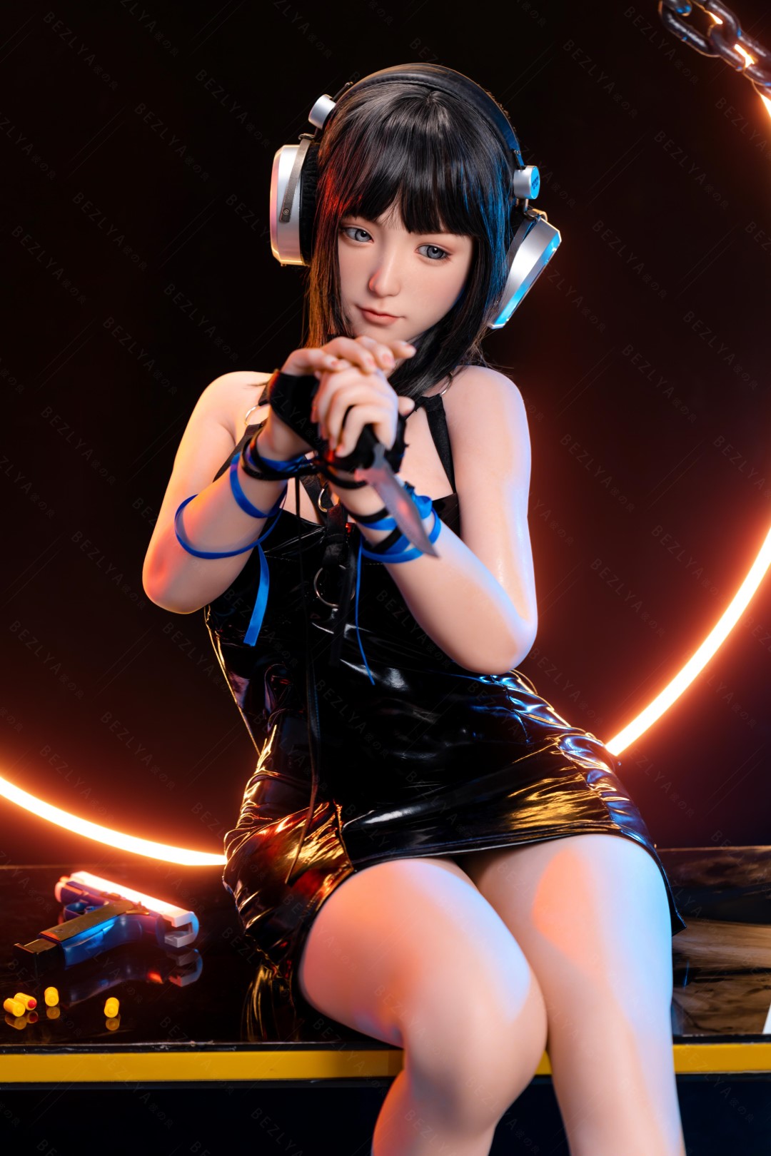 Gardénia poupée sexuelle (Bezlya Doll 155 cm E-cup 2.2CF Silicone)