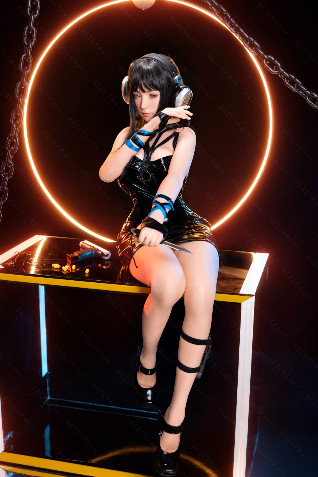 Gardénia poupée sexuelle (Bezlya Doll 155 cm E-cup 2.2CF Silicone)