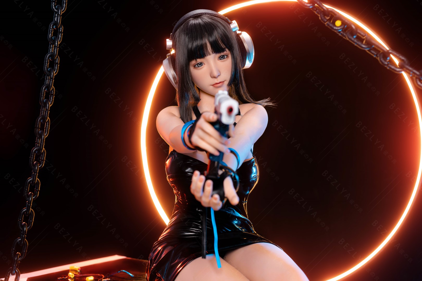 Gardénia poupée sexuelle (Bezlya Doll 155 cm e-tobe 2.2cf Silicone)