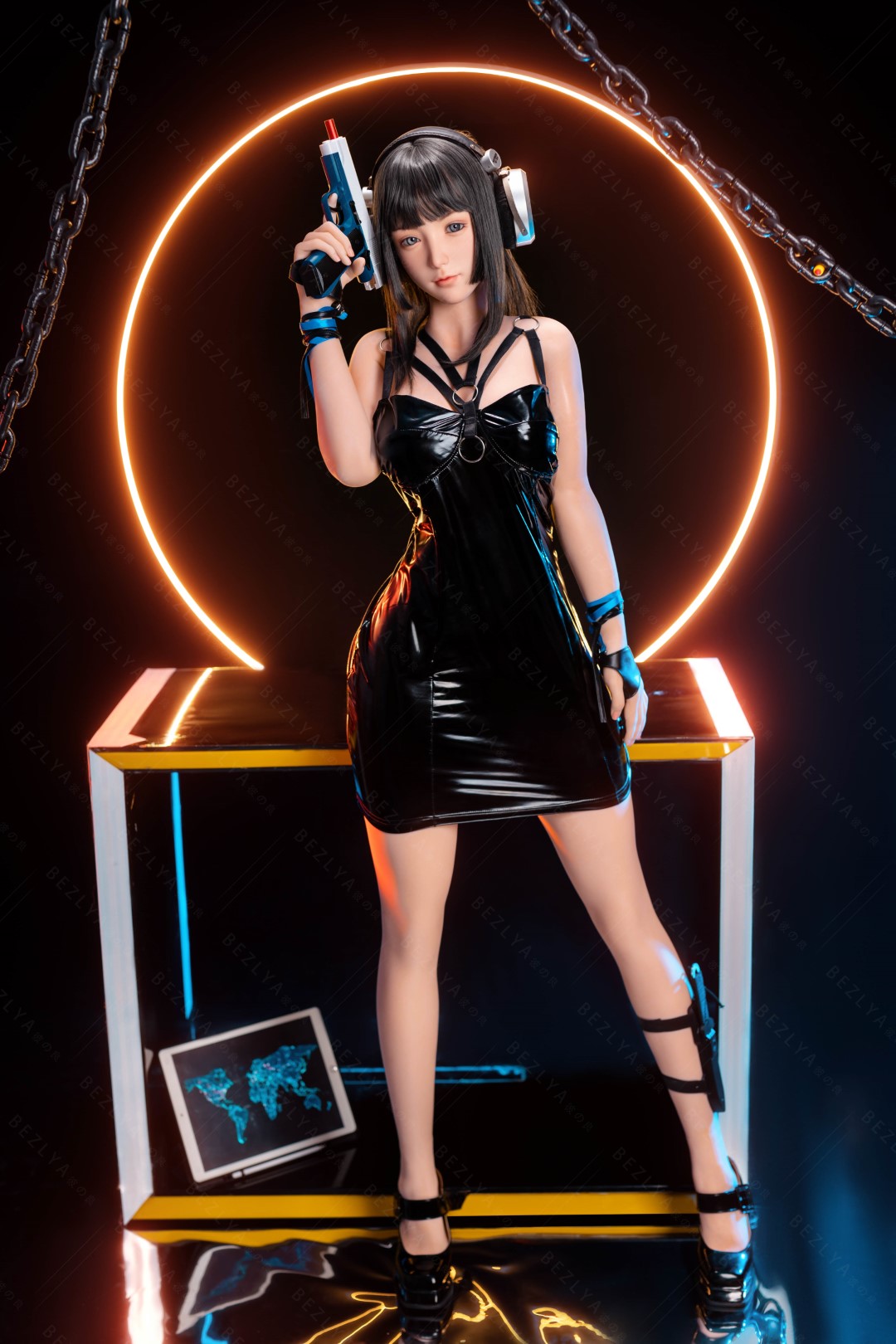 Gardénia poupée sexuelle (Bezlya Doll 155 cm E-cup 2.2CF Silicone)