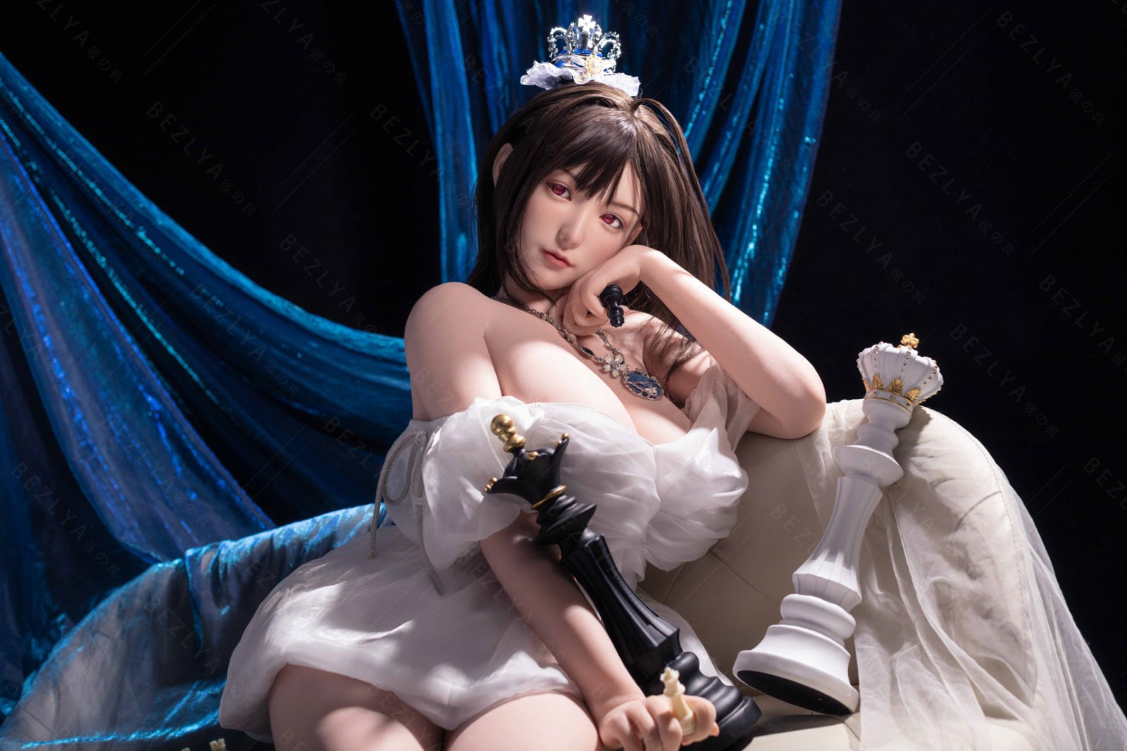 Gardénia poupée sexuelle (Bezlya Doll 160 cm bonnet G 2.2CF Silicone)