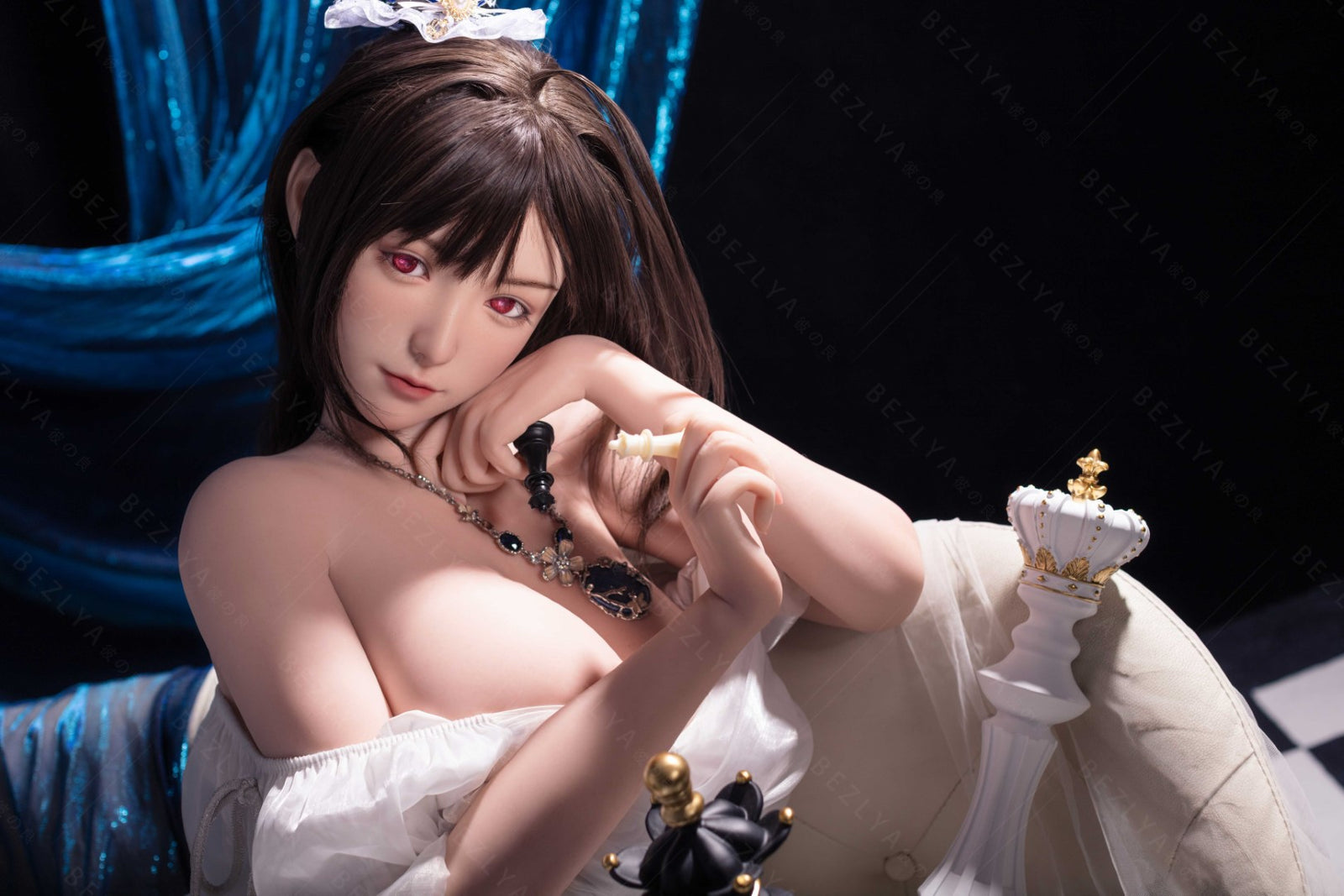 Gardénia poupée sexuelle (Bezlya Doll 160 cm bonnet G 2.2CF Silicone)