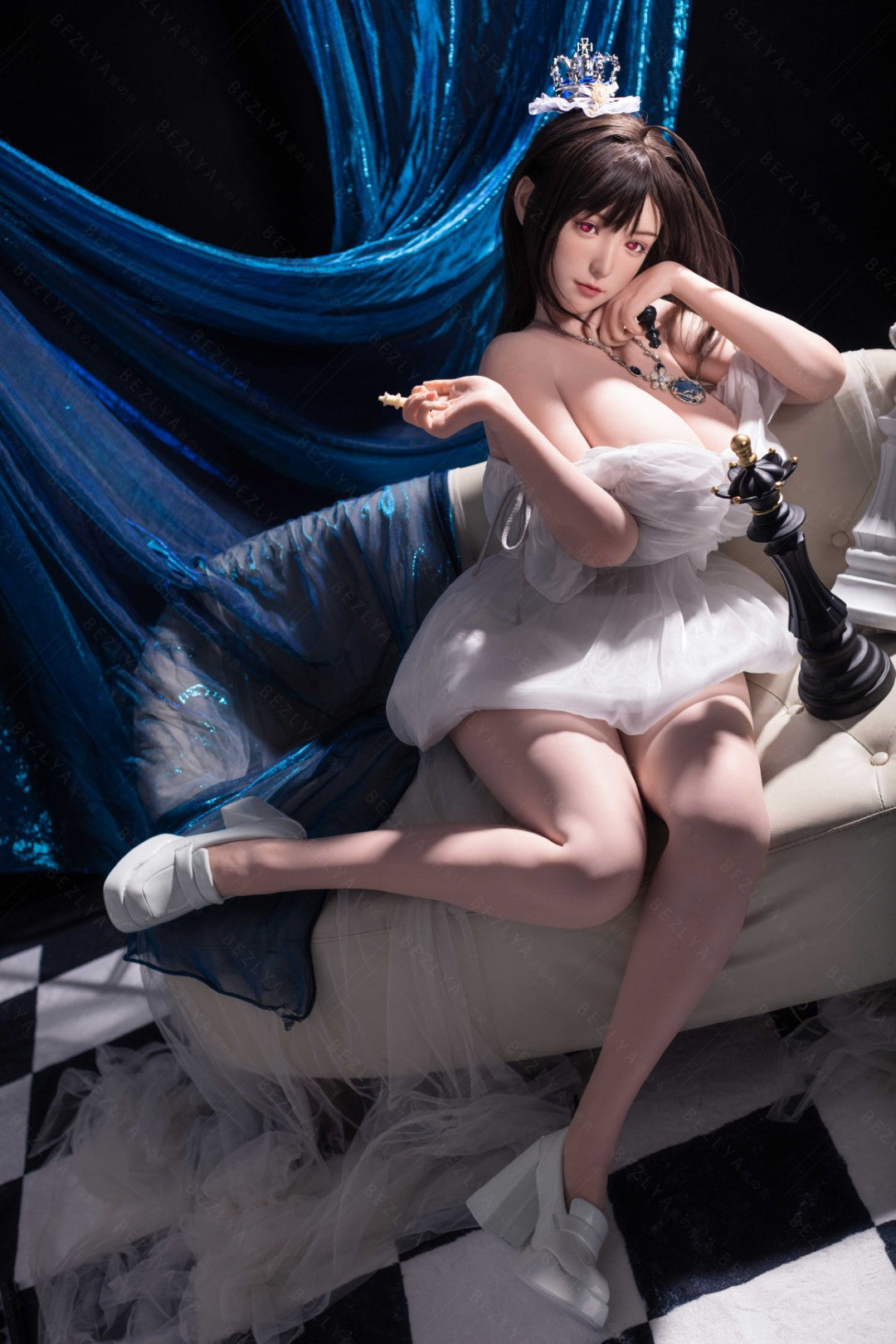 Gardénia poupée sexuelle (Bezlya Doll 160 cm bonnet G 2.2CF Silicone)