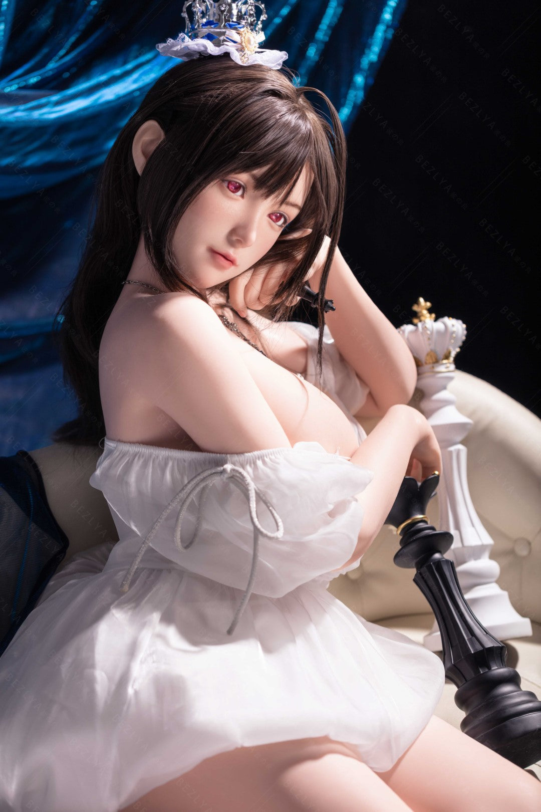 Gardénia poupée sexuelle (Bezlya Doll 160 cm bonnet G 2.2CF Silicone)