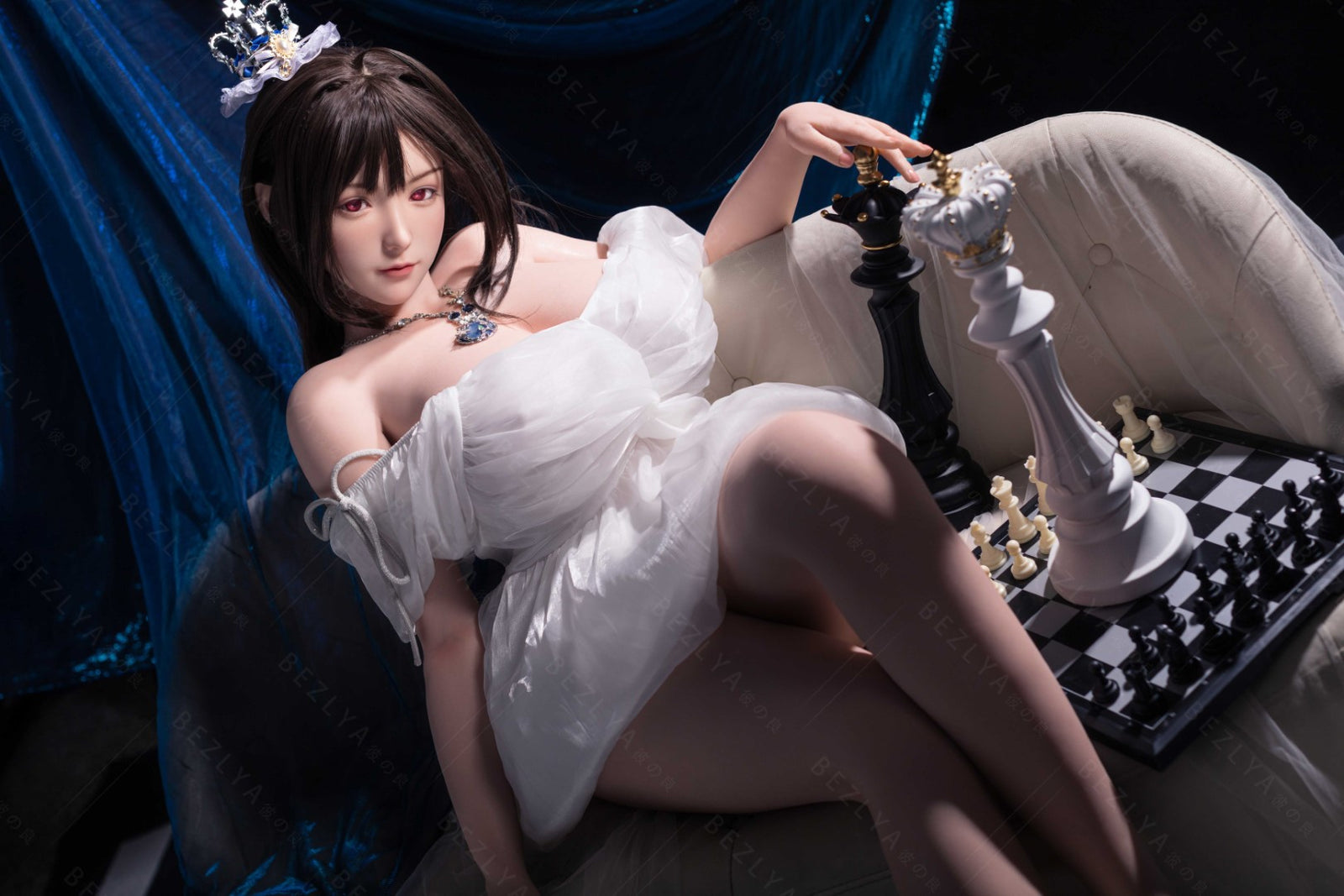 Gardénia poupée sexuelle (Bezlya Doll 160 cm bonnet G 2.2CF Silicone)