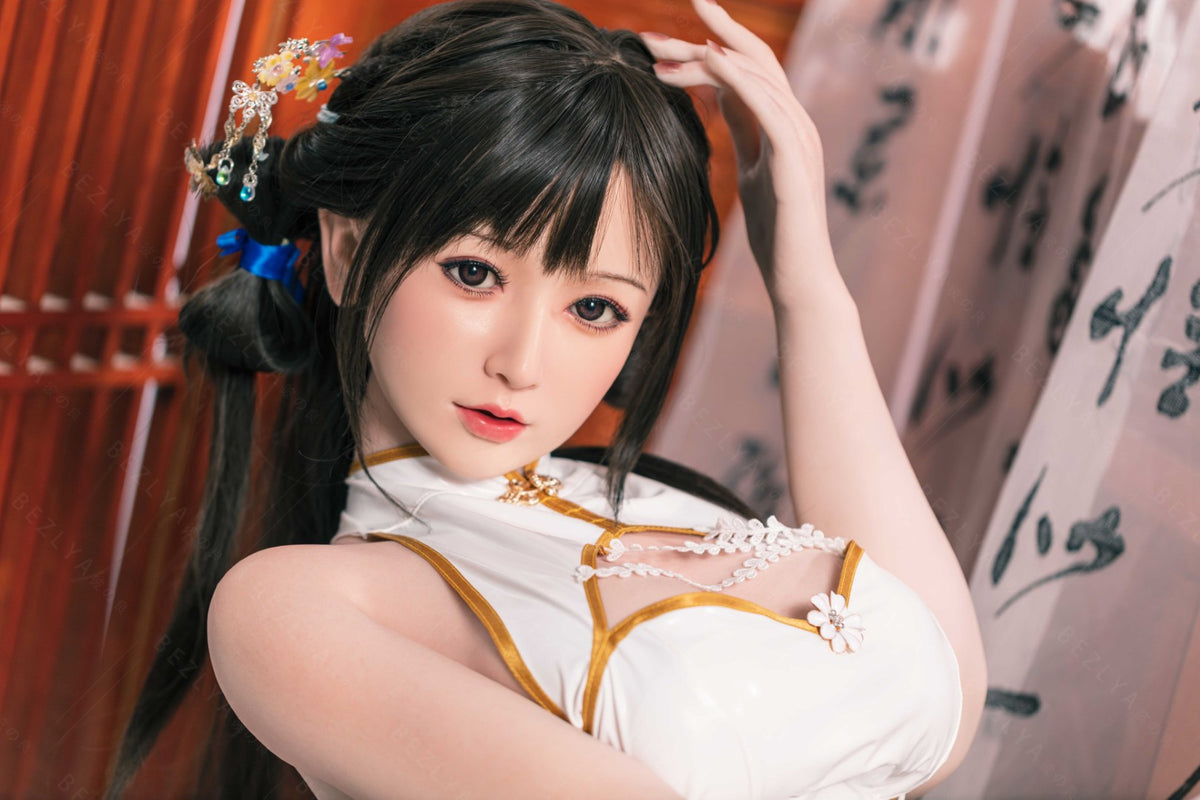 Platycodone poupée sexuelle (Bezlya Doll 155 cm E-cup 2.2CF Silicone)