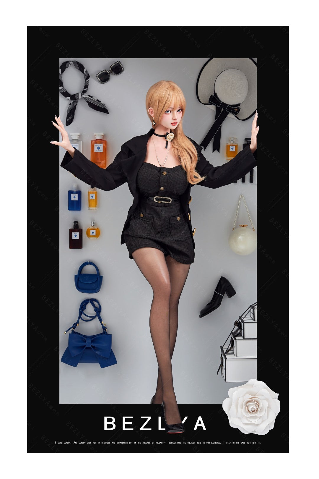 Convallarie poupée sexuelle (Bezlya Doll 158 cm (E-cup 2.1 Silicone)