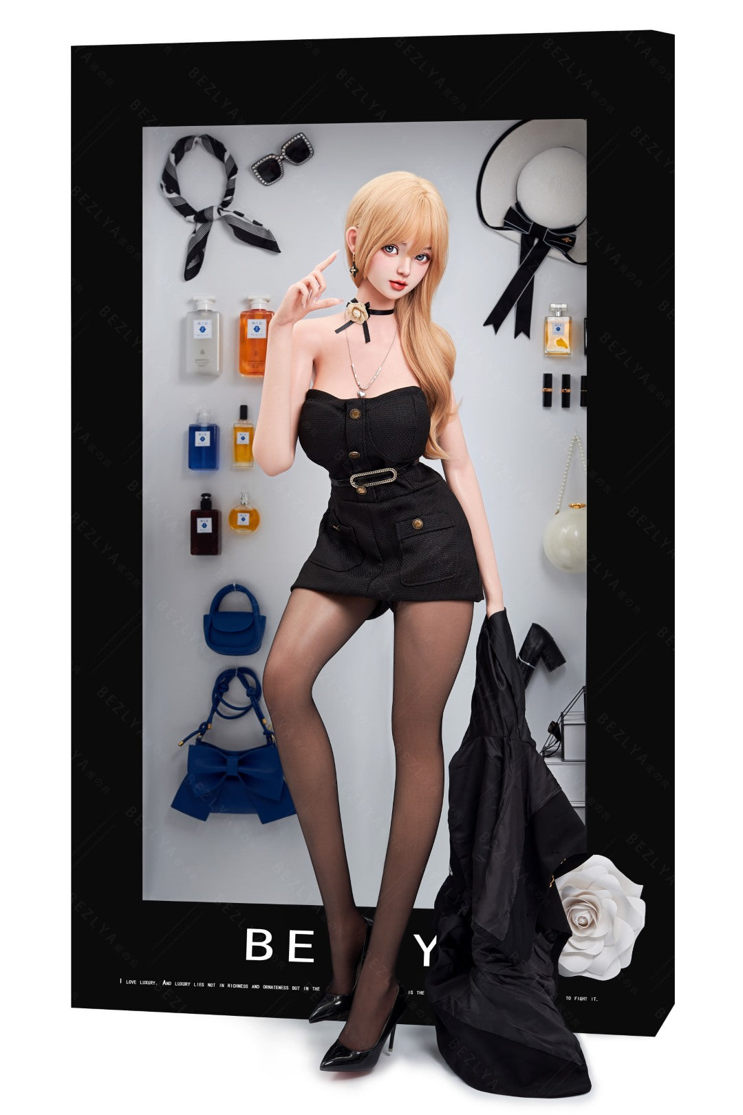 Convallarie poupée sexuelle (Bezlya Doll 158 cm (E-cup 2.1 Silicone)