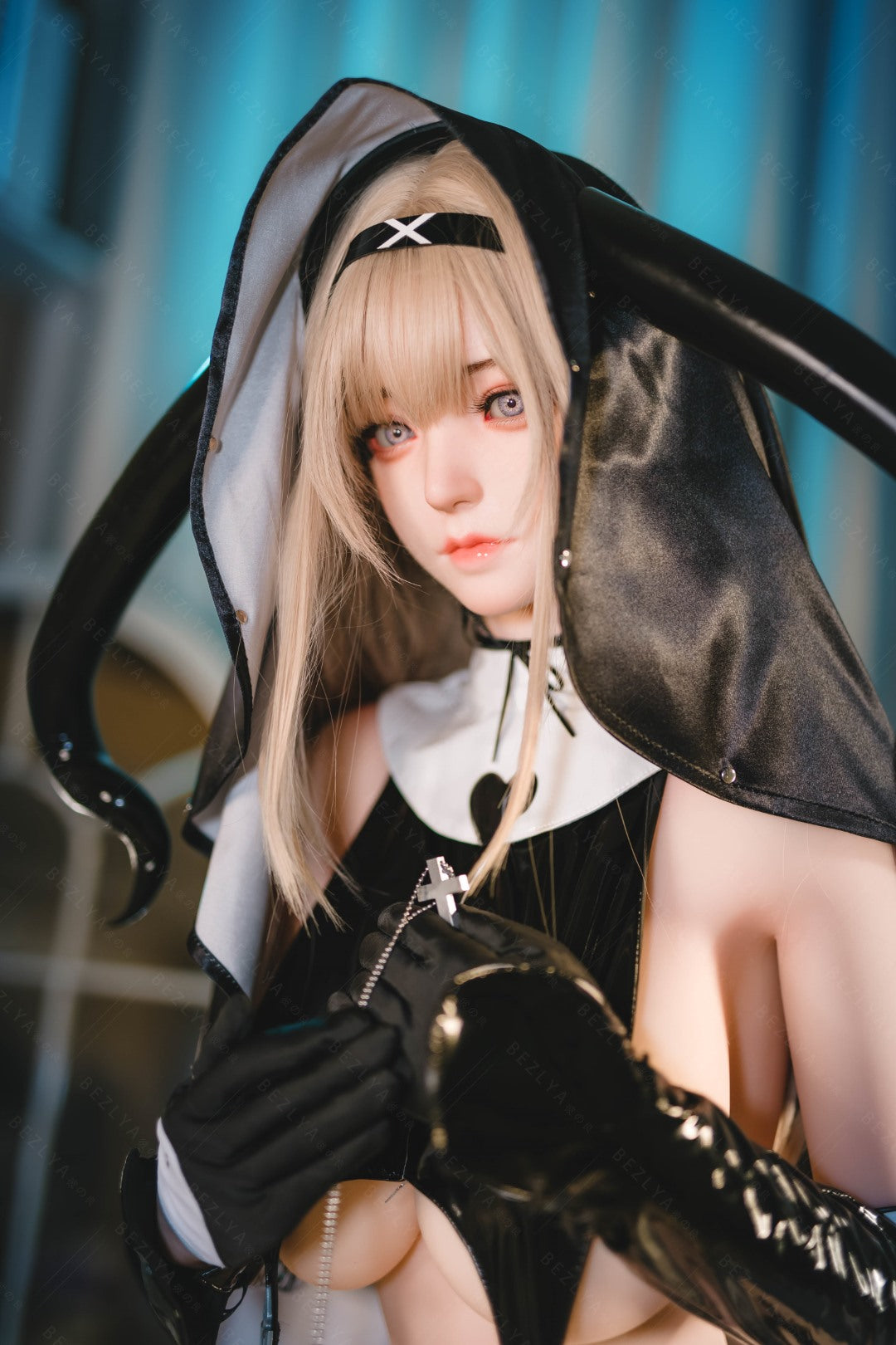 Campanule poupée sexuelle (Bezlya Doll Bonnet F 155 cm 2.0 TPE+Silicone)