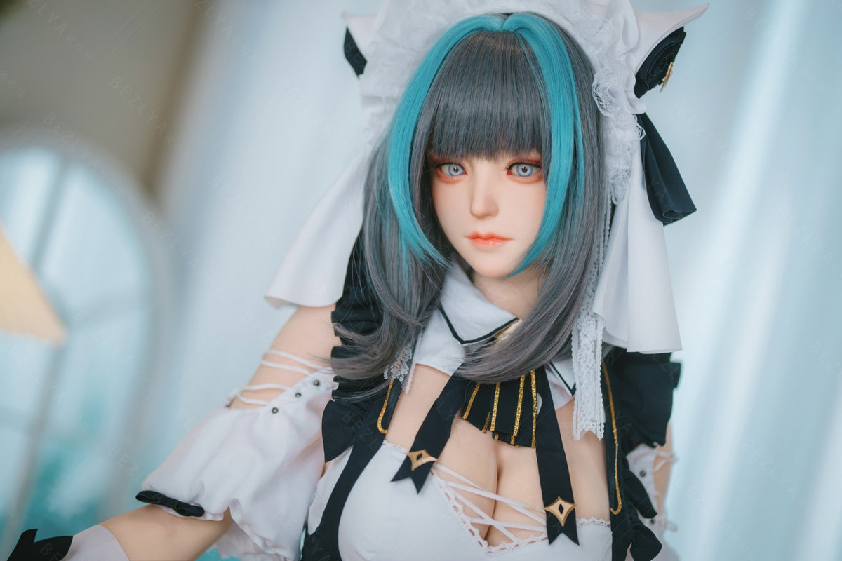 HMSCheshire poupée sexuelle (Bezlya Doll 155 cm E-cup 2.2CF Silicone)