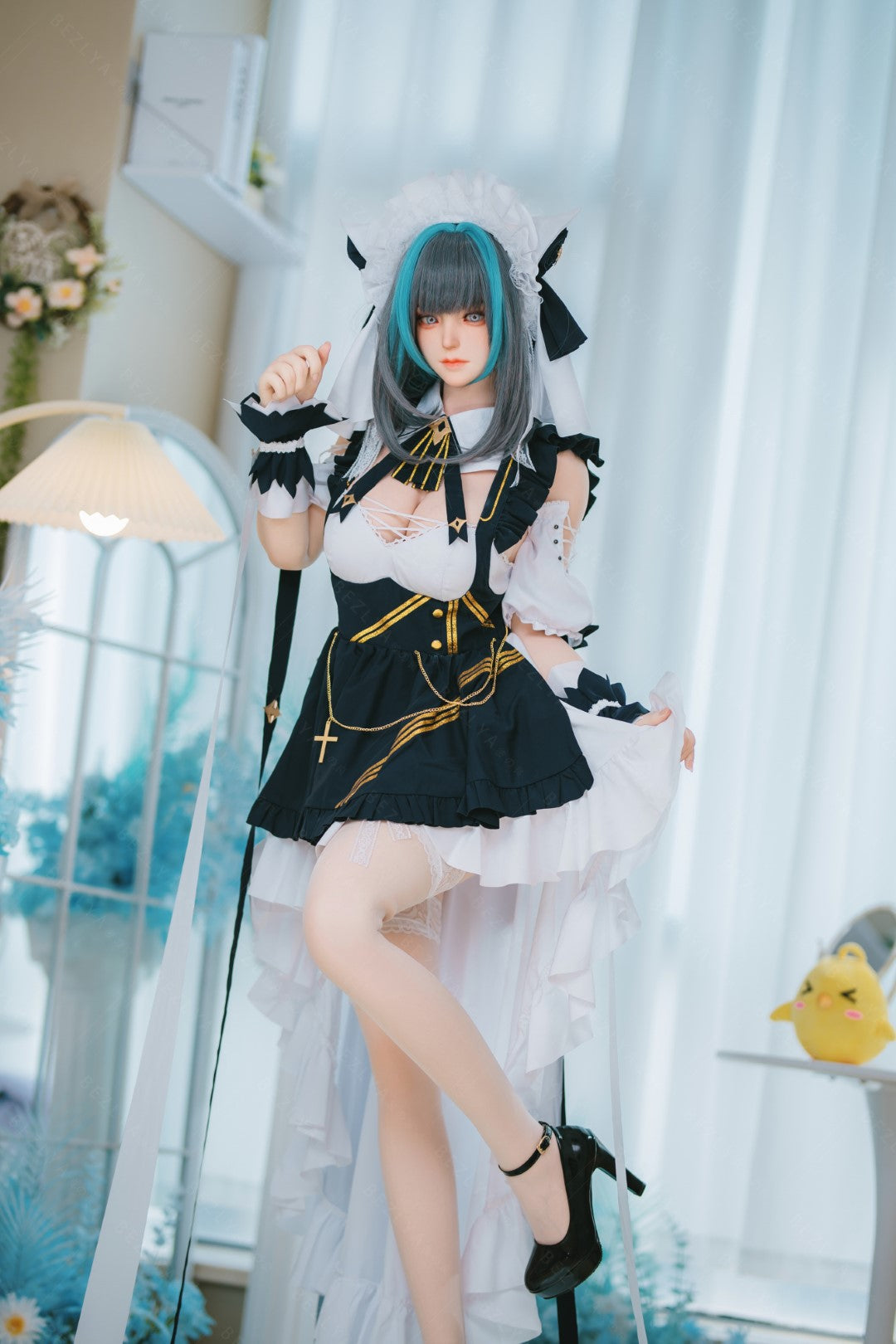 HMSCheshire poupée sexuelle (Bezlya Doll 155 cm E-cup 2.2CF Silicone)