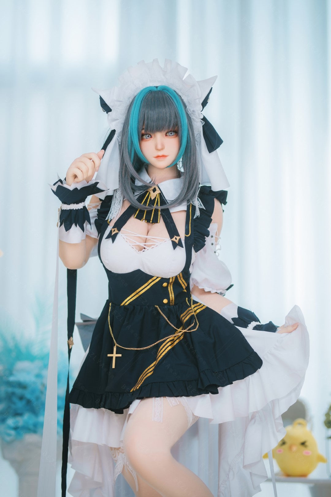 HMSCheshire poupée sexuelle (Bezlya Doll 155 cm E-cup 2.2CF Silicone)