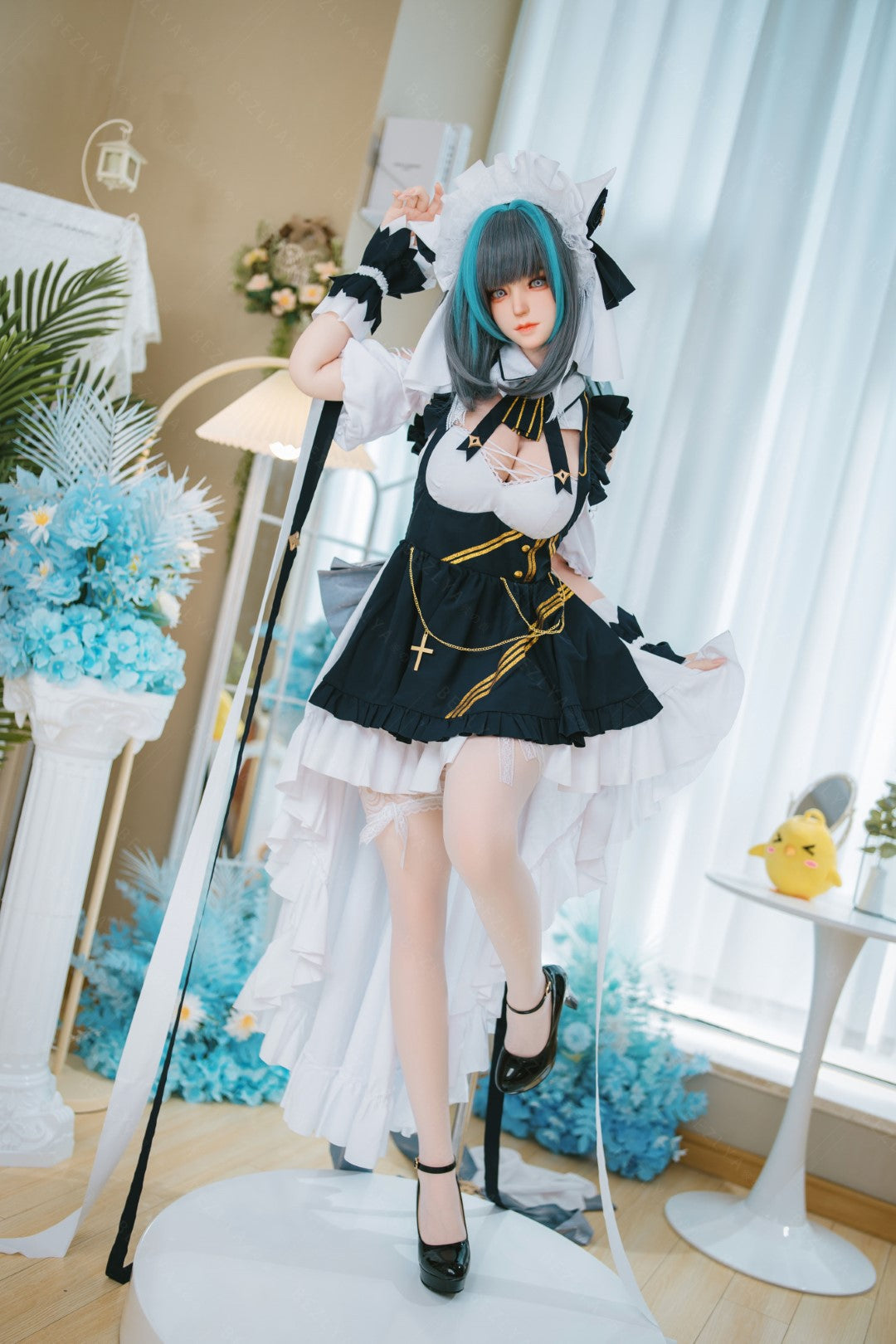 HMSCheshire poupée sexuelle (Bezlya Doll 155 cm E-cup 2.2CF Silicone)