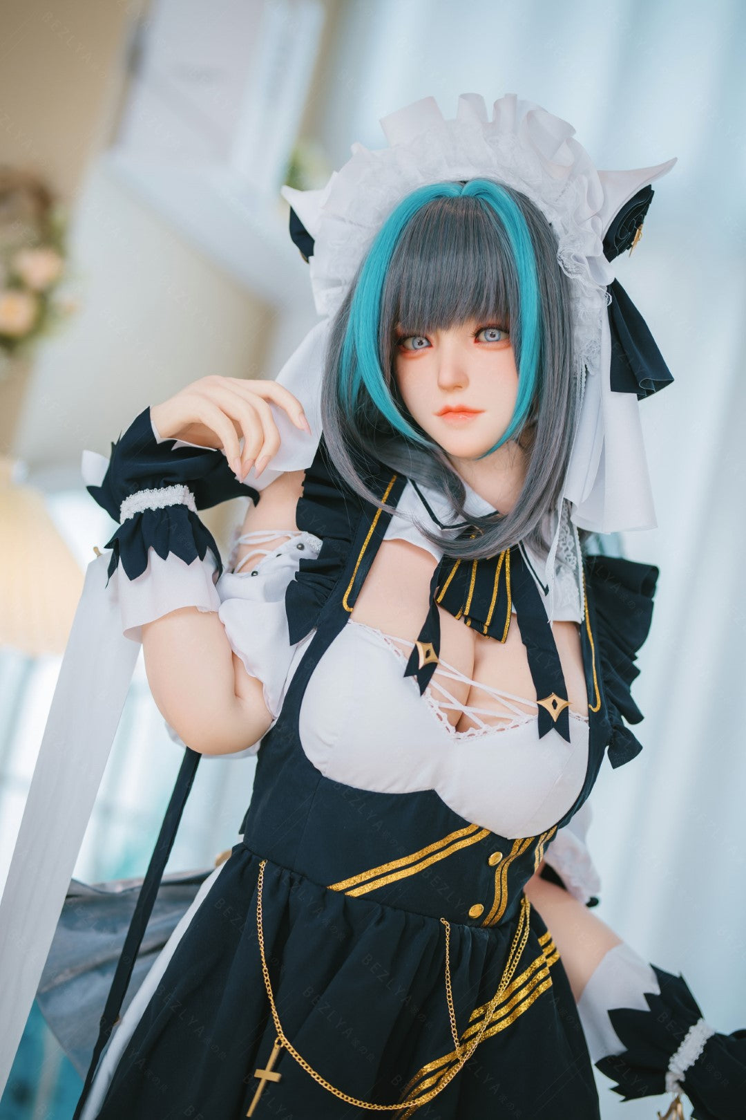 HMSCheshire poupée sexuelle (Bezlya Doll 155 cm E-cup 2.2CF Silicone)